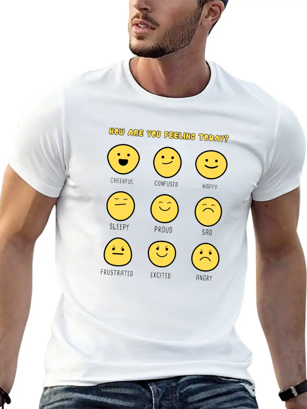Feeling Today Unisex Casual T-Shirt – Clean Design For Daily Comfort