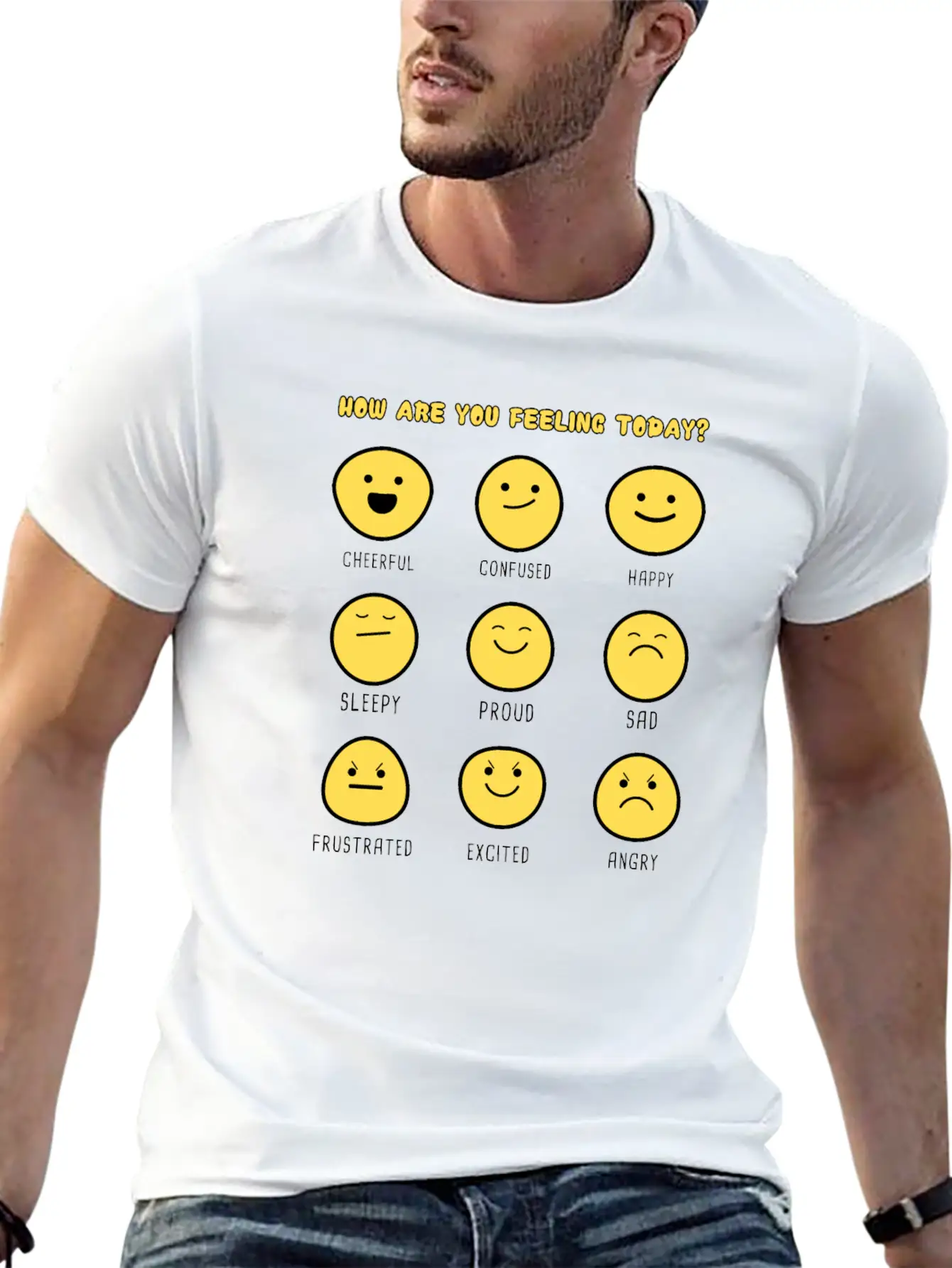 Feeling Today Unisex Casual T-Shirt – Clean Design For Daily Comfort