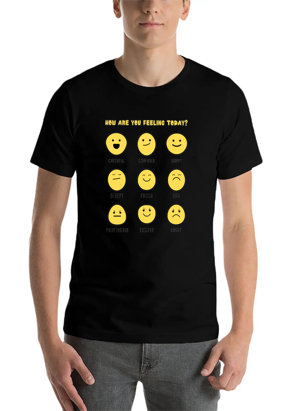 Feeling Today Unisex Casual T-Shirt – Clean Design For Daily Comfort