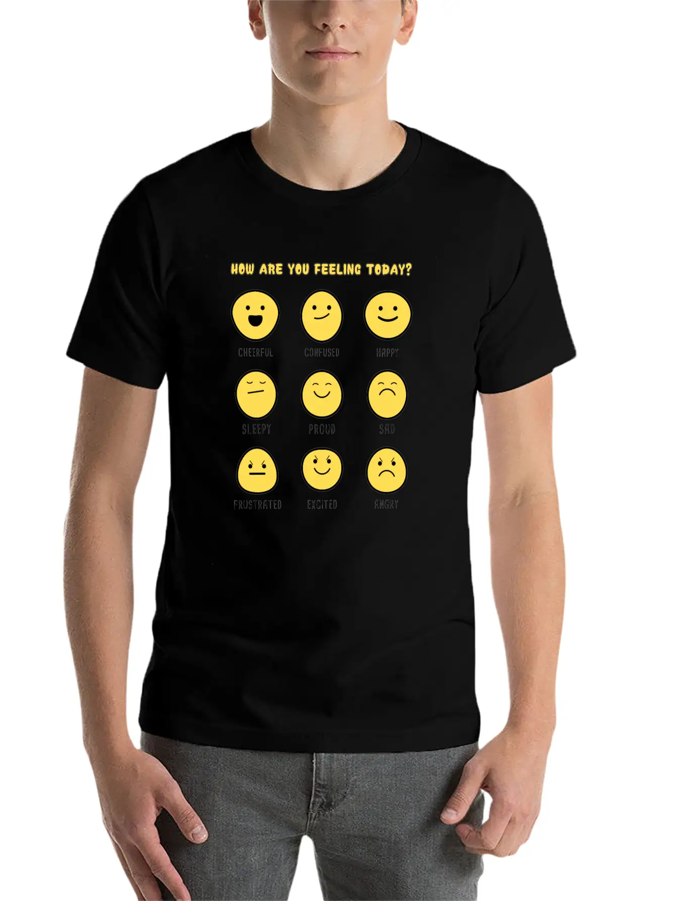 Feeling Today Unisex Casual T-Shirt – Clean Design For Daily Comfort