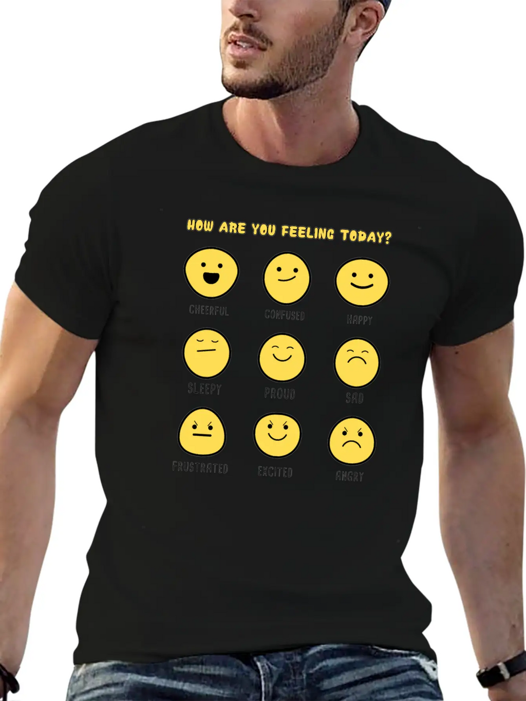 Feeling Today Unisex Casual T-Shirt – Clean Design For Daily Comfort