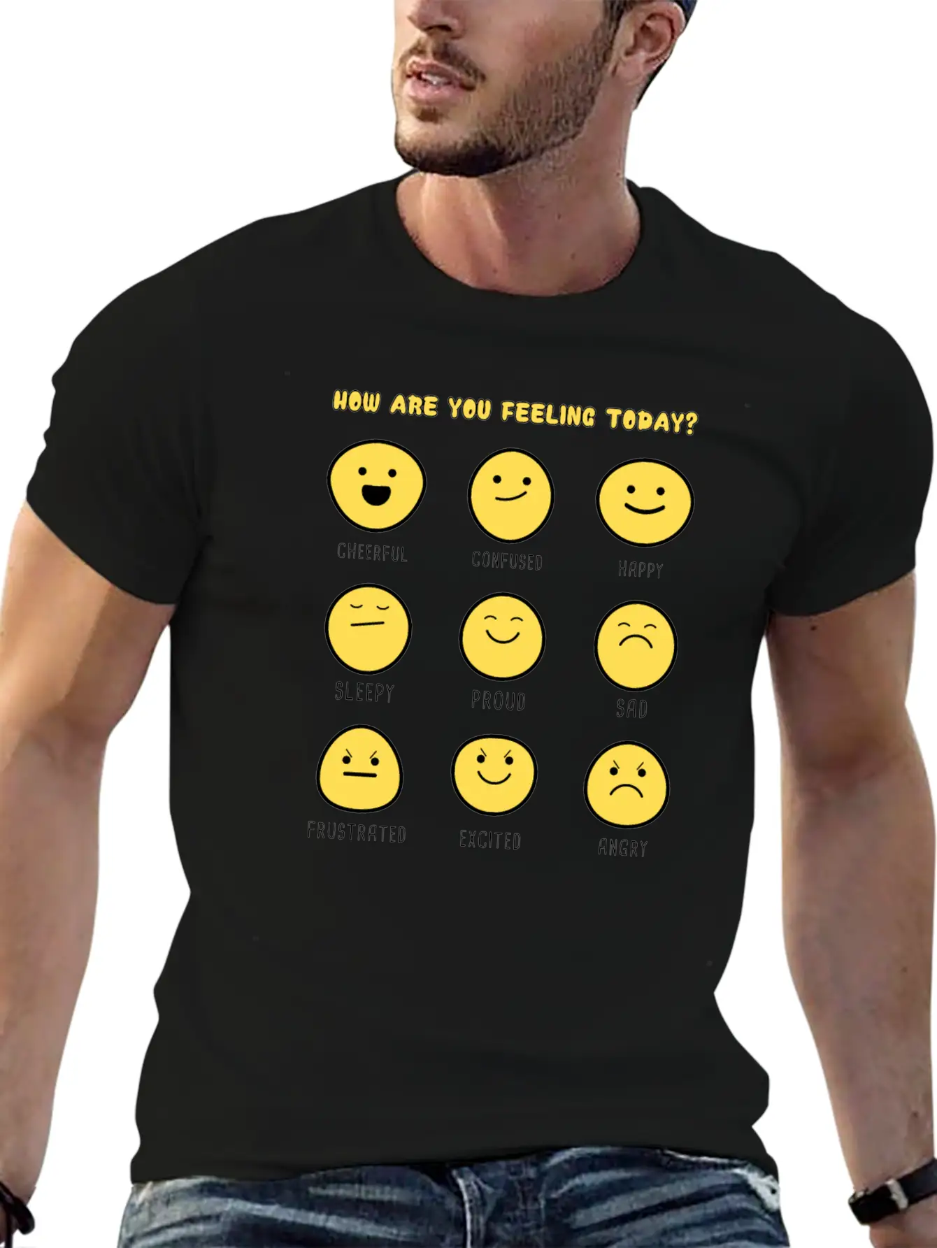 Feeling Today Unisex Casual T-Shirt – Clean Design For Daily Comfort