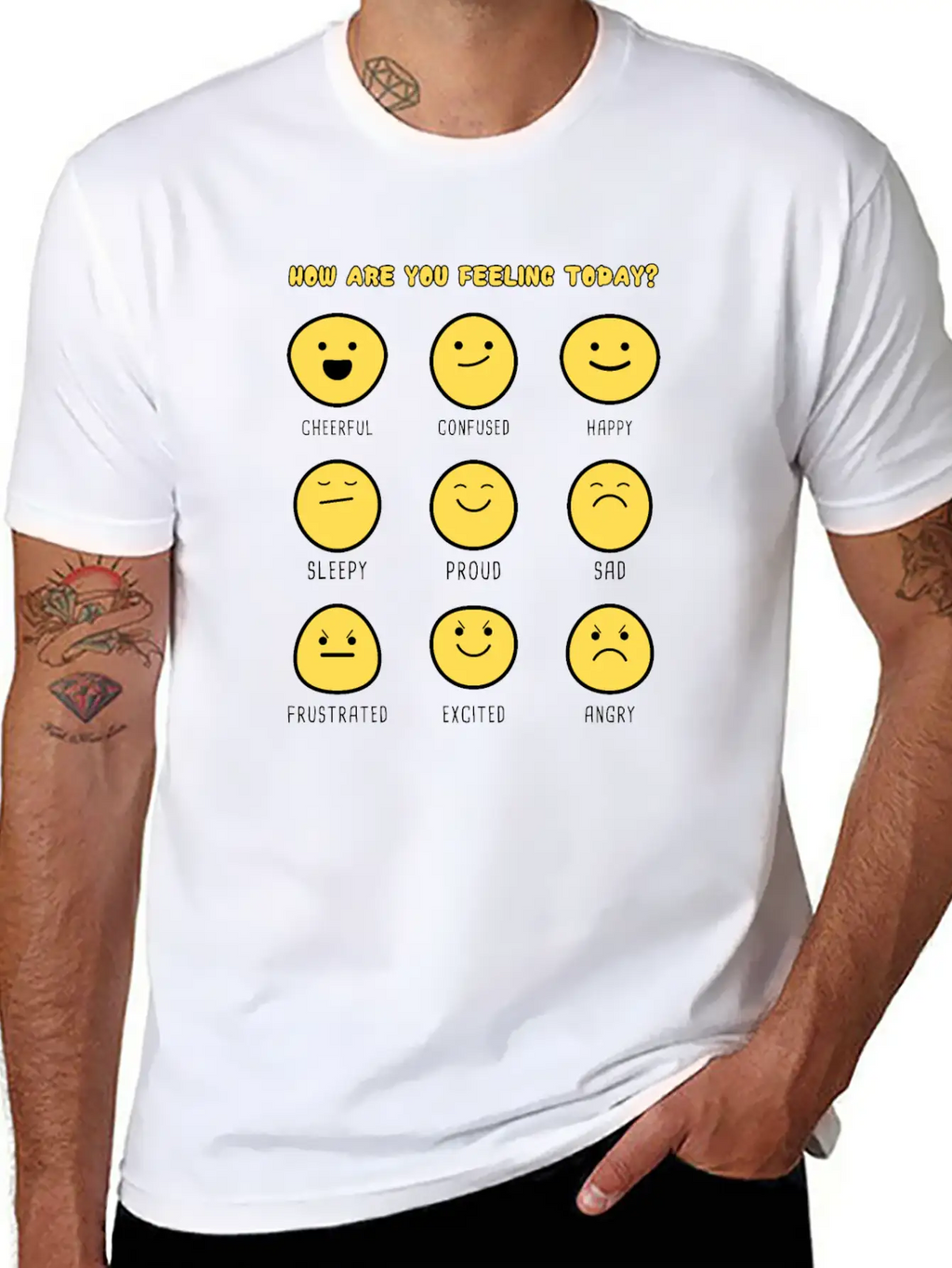 Feeling Today Unisex Casual T-Shirt – Clean Design For Daily Comfort