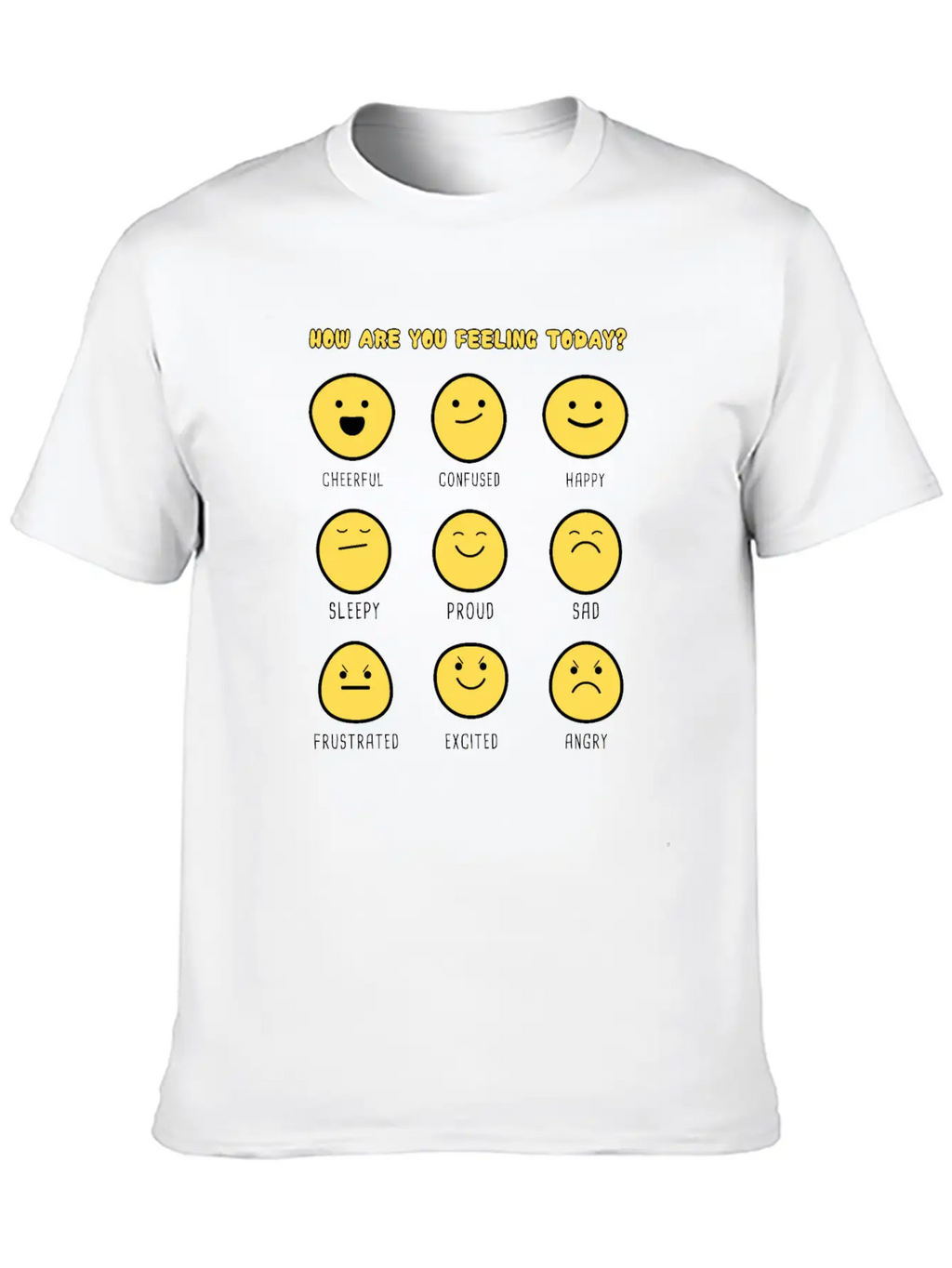 Feeling Today Unisex Casual T-Shirt – Clean Design For Daily Comfort