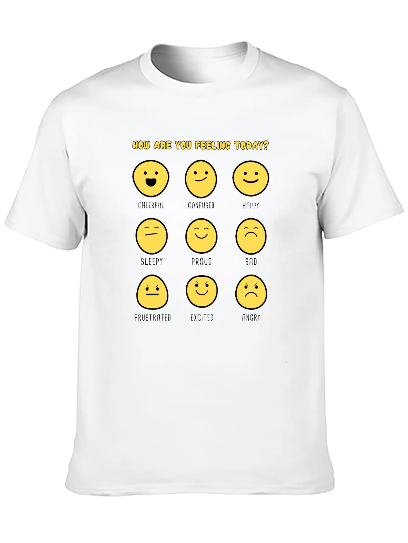 Feeling Today Unisex Casual T-Shirt – Clean Design For Daily Comfort