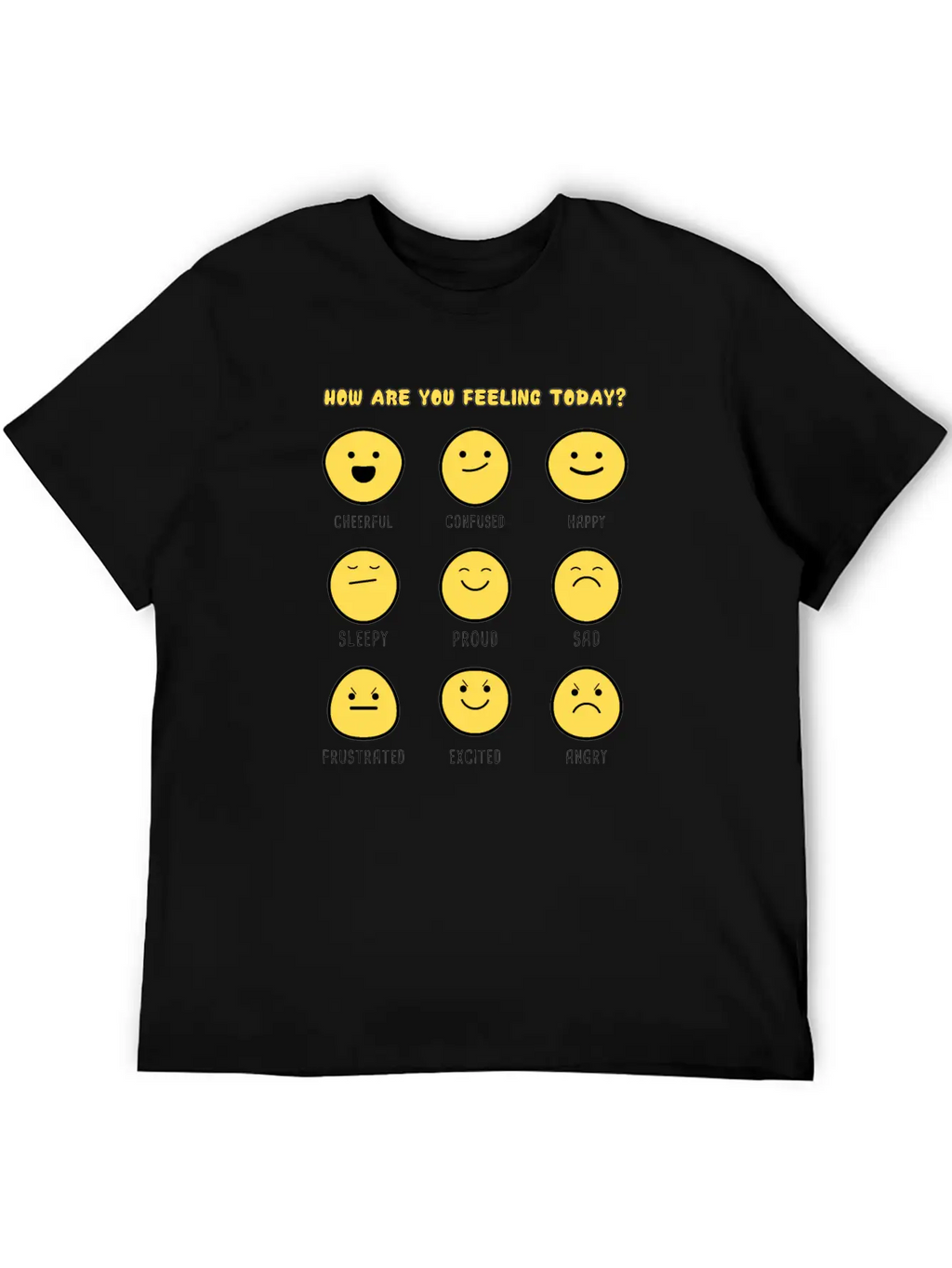 Feeling Today Unisex Casual T-Shirt – Clean Design For Daily Comfort
