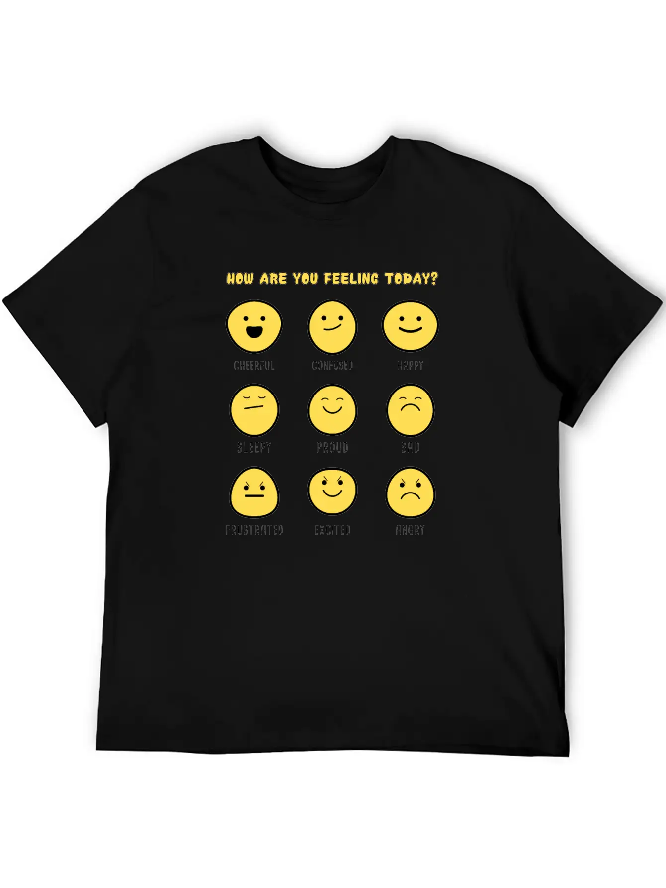 Feeling Today Unisex Casual T-Shirt – Clean Design For Daily Comfort