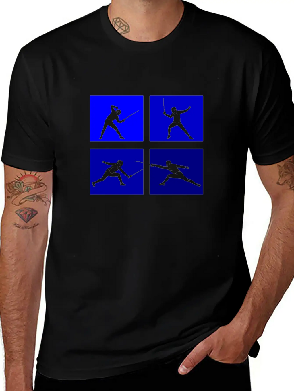 Fencing Game Gamer Fencing Accessories Fencer Unisex Casual T-Shirt – Clean Design For Daily Comfort