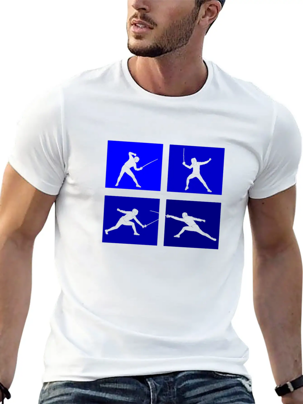 Fencing Game Gamer Fencing Accessories Fencer Unisex Casual T-Shirt – Clean Design For Daily Comfort