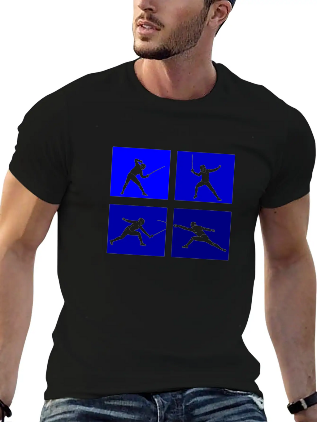 Fencing Game Gamer Fencing Accessories Fencer Unisex Casual T-Shirt – Clean Design For Daily Comfort