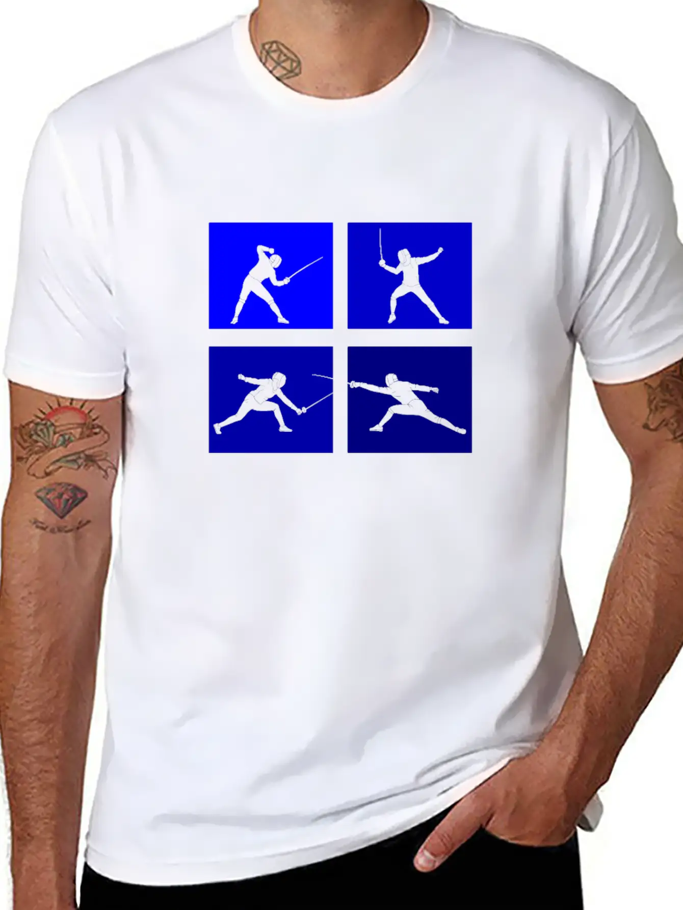 Fencing Game Gamer Fencing Accessories Fencer Unisex Casual T-Shirt – Clean Design For Daily Comfort