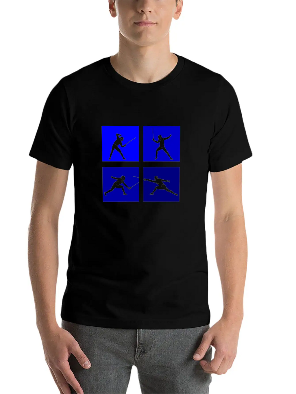 Fencing Game Gamer Fencing Accessories Fencer Unisex Casual T-Shirt – Clean Design For Daily Comfort