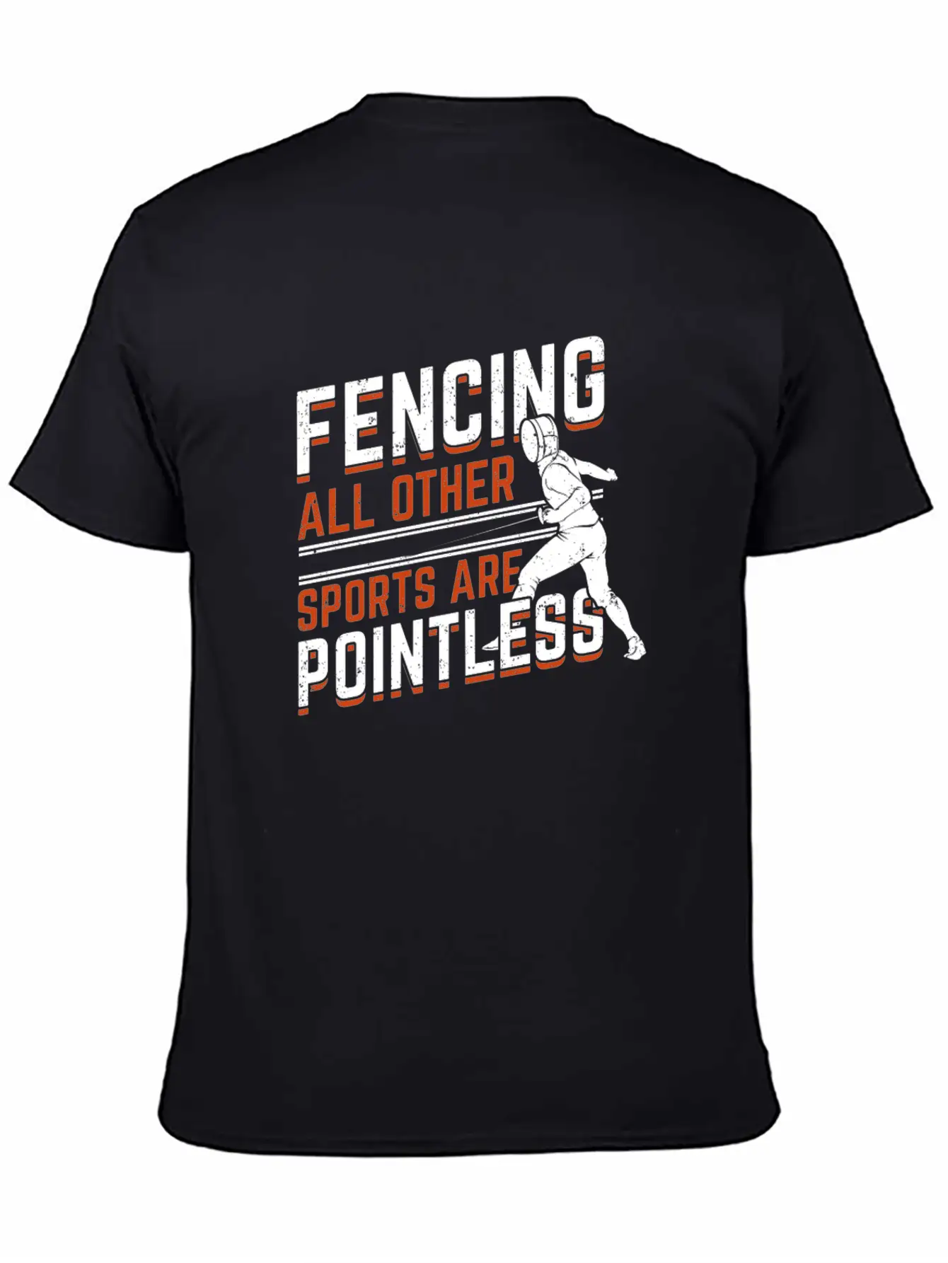 Fencing Sport Fencer Gift Essential Cotton Tee For Daily Outfits – Unisex Style