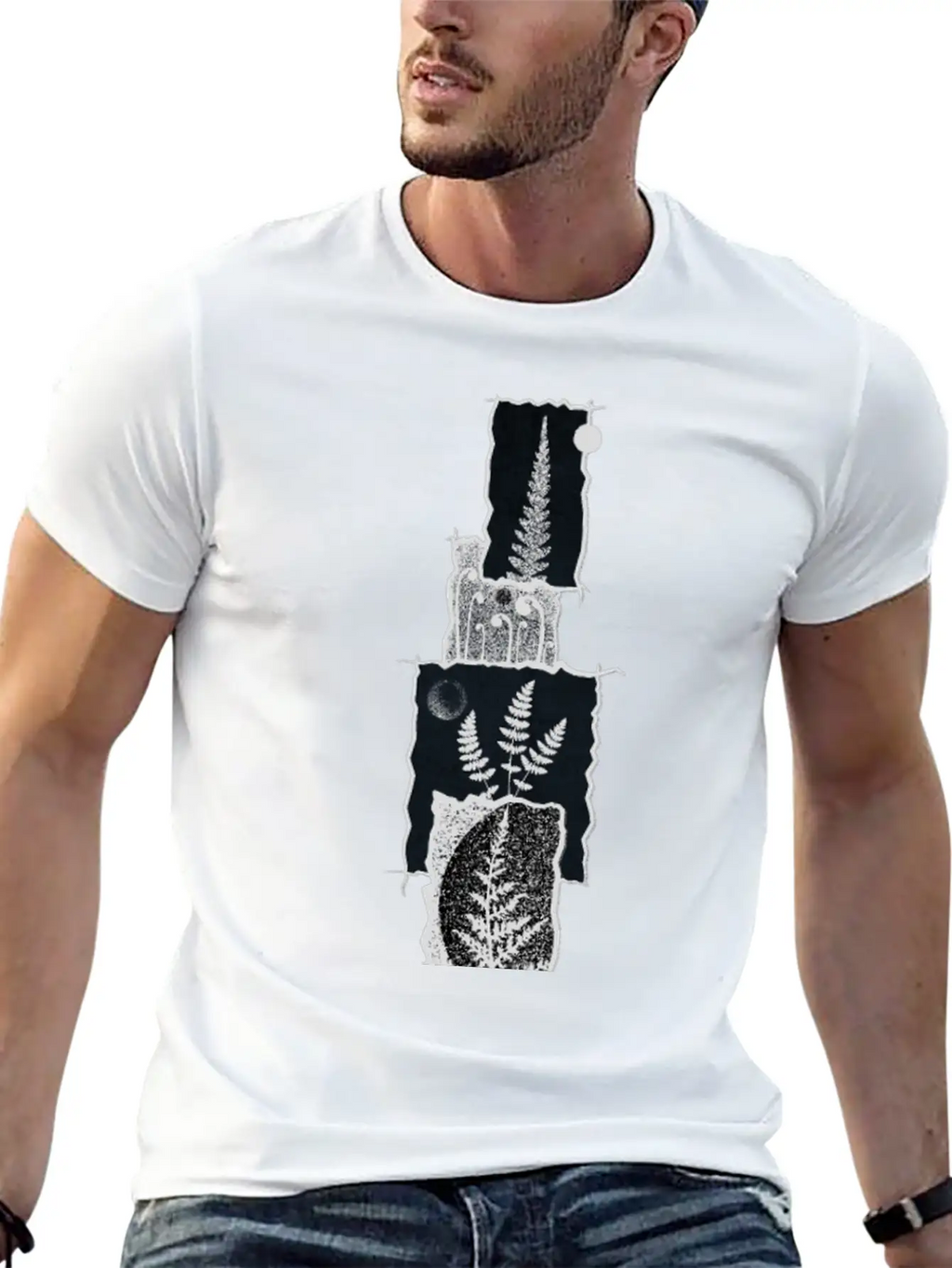 Fern Tower Casual Graphic T-Shirt – Simple And Comfortable Daily Wear