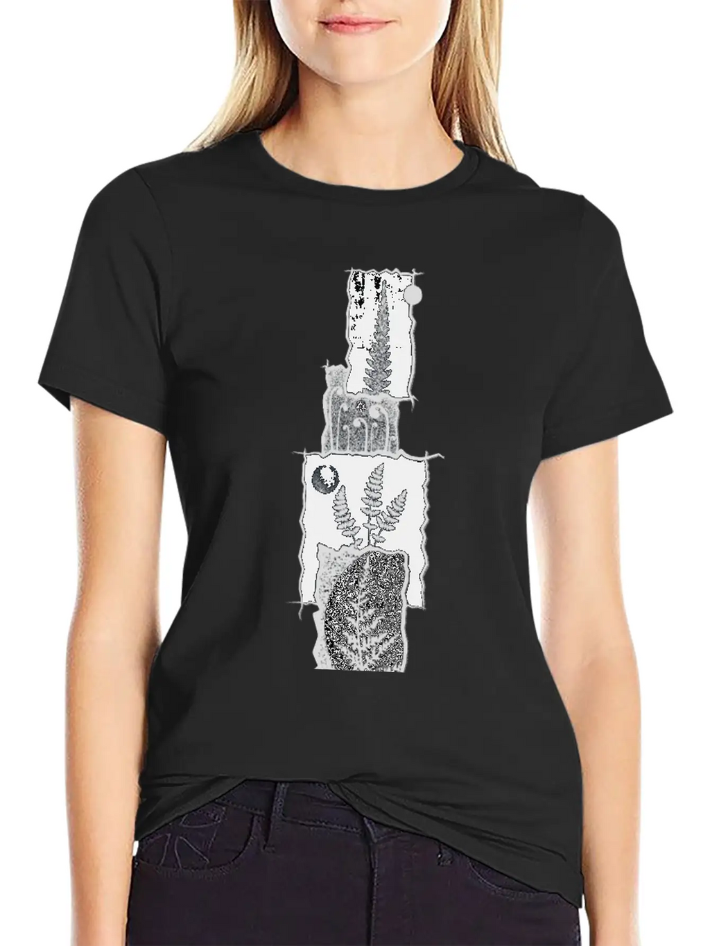 Fern Tower Casual Graphic T-Shirt – Simple And Comfortable Daily Wear