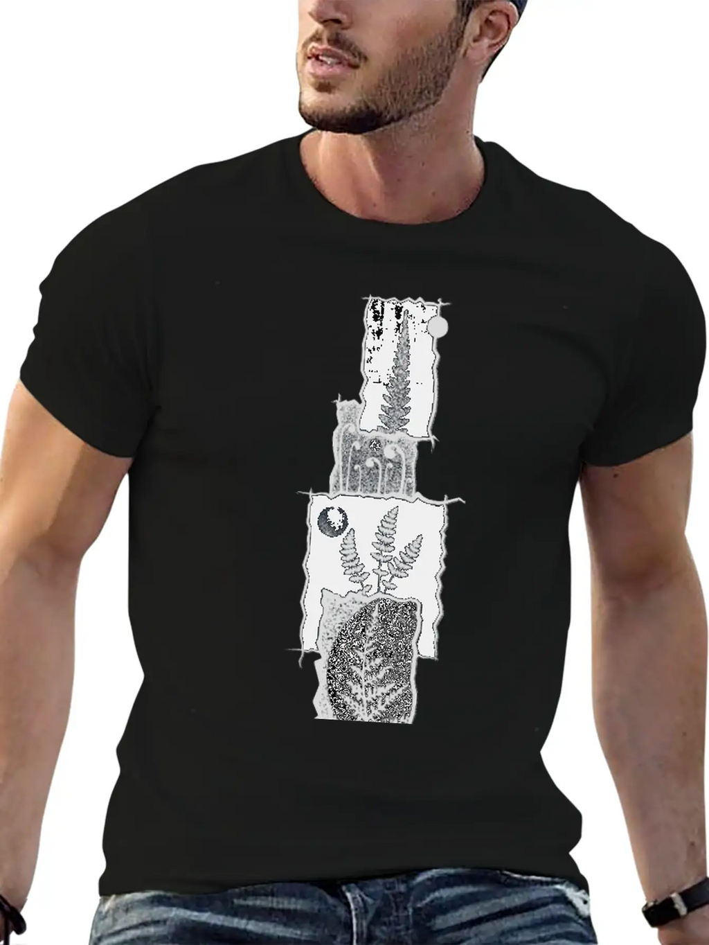 Fern Tower Casual Graphic T-Shirt – Simple And Comfortable Daily Wear