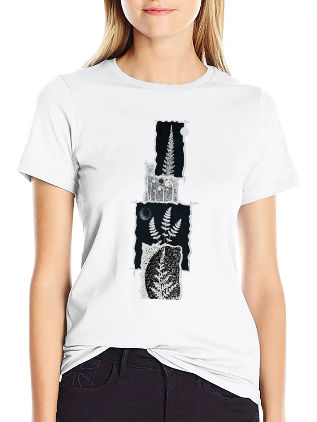 Fern Tower Casual Graphic T-Shirt – Simple And Comfortable Daily Wear