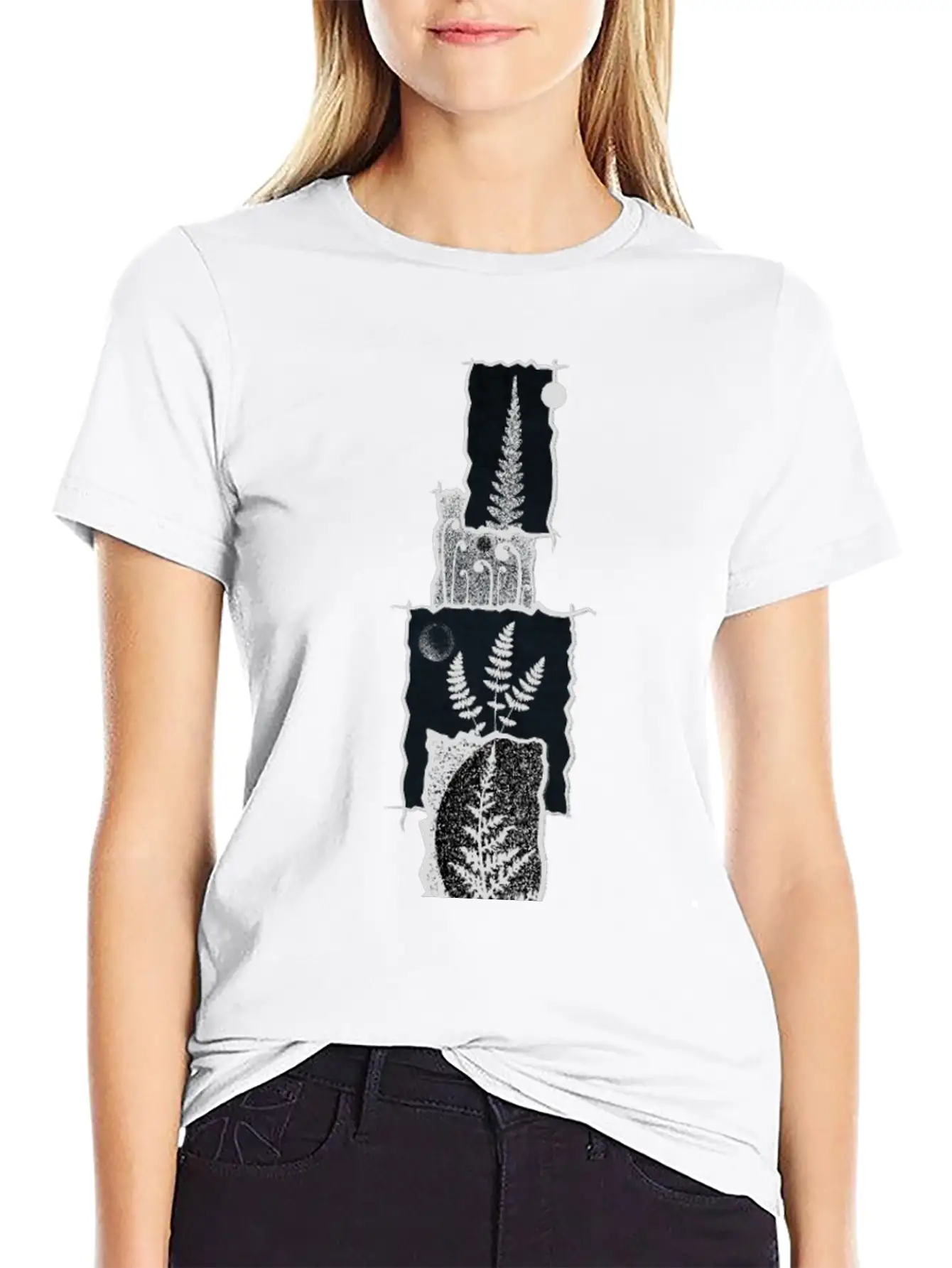 Fern Tower Casual Graphic T-Shirt – Simple And Comfortable Daily Wear