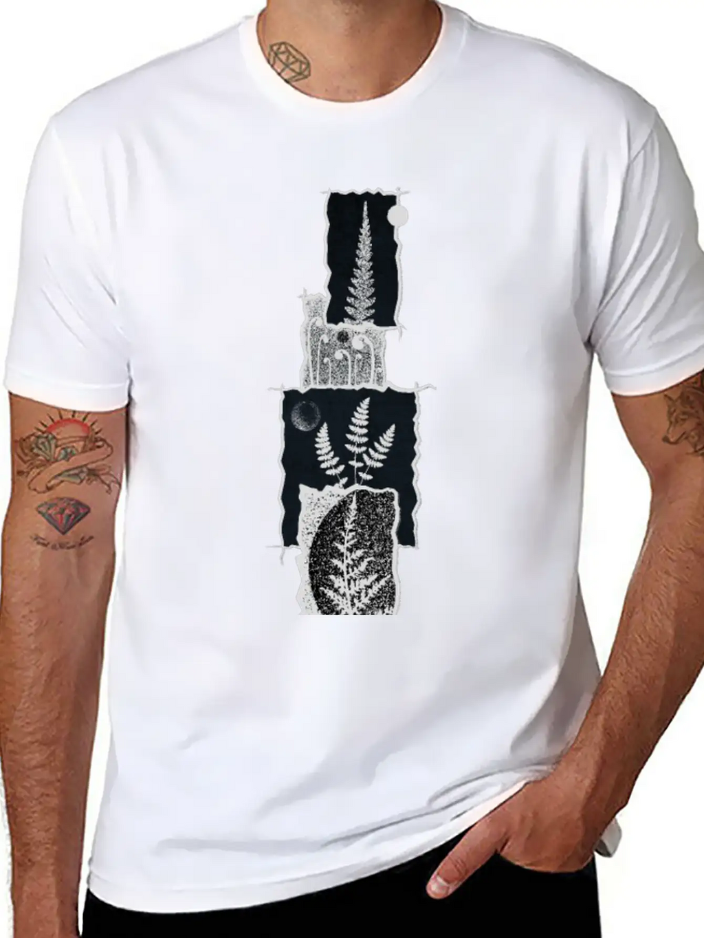 Fern Tower Casual Graphic T-Shirt – Simple And Comfortable Daily Wear