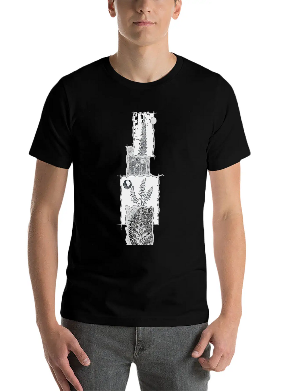 Fern Tower Casual Graphic T-Shirt – Simple And Comfortable Daily Wear