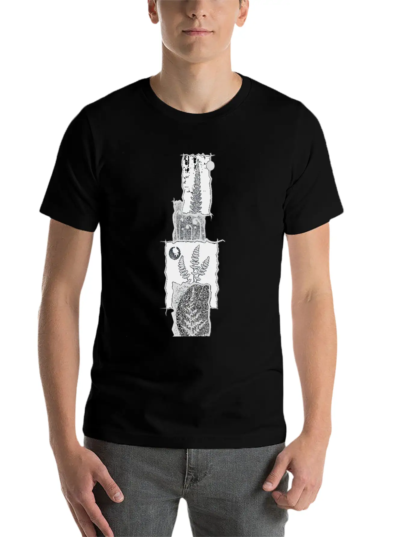 Fern Tower Casual Graphic T-Shirt – Simple And Comfortable Daily Wear