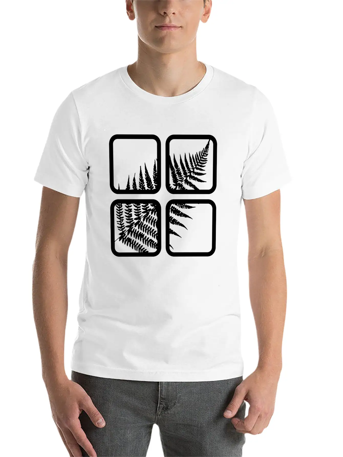 Fern Unisex Casual T-Shirt – Clean Design For Daily Comfort