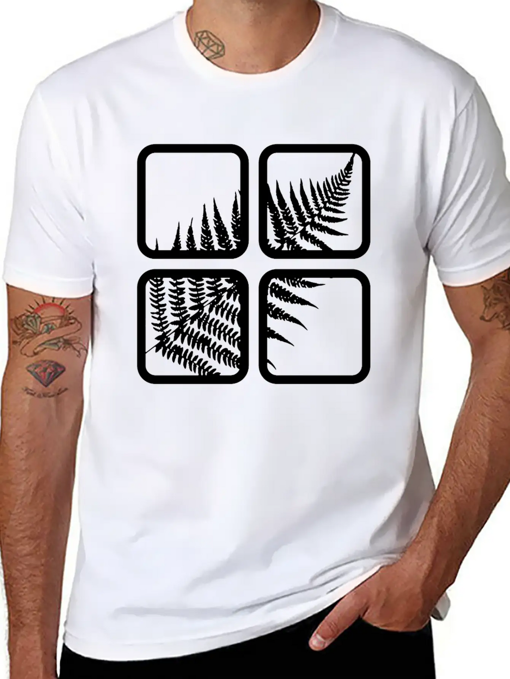 Fern Unisex Casual T-Shirt – Clean Design For Daily Comfort