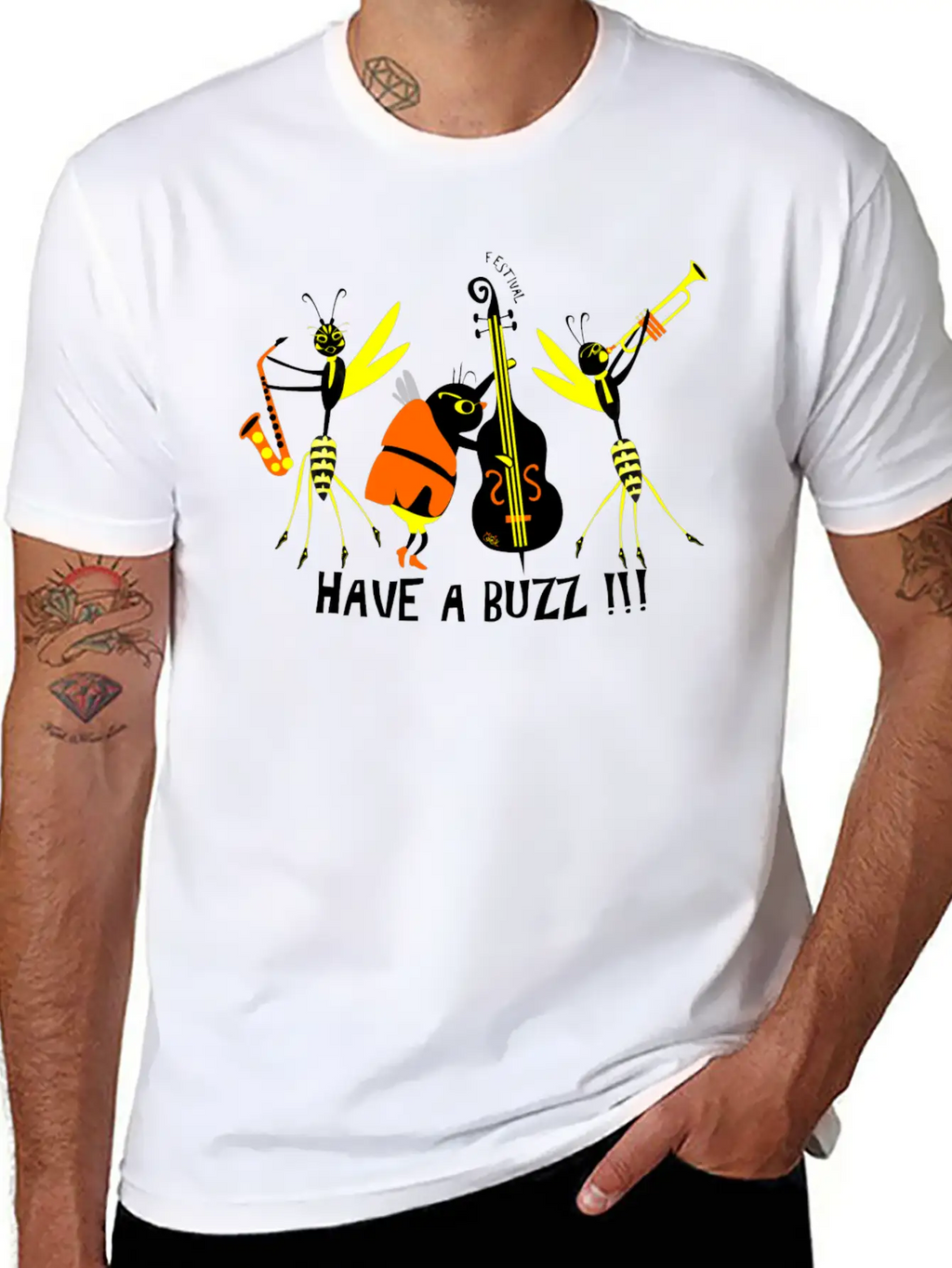 Festival 2017 Stylish Everyday T-Shirt – Unisex Basic Cotton Tee