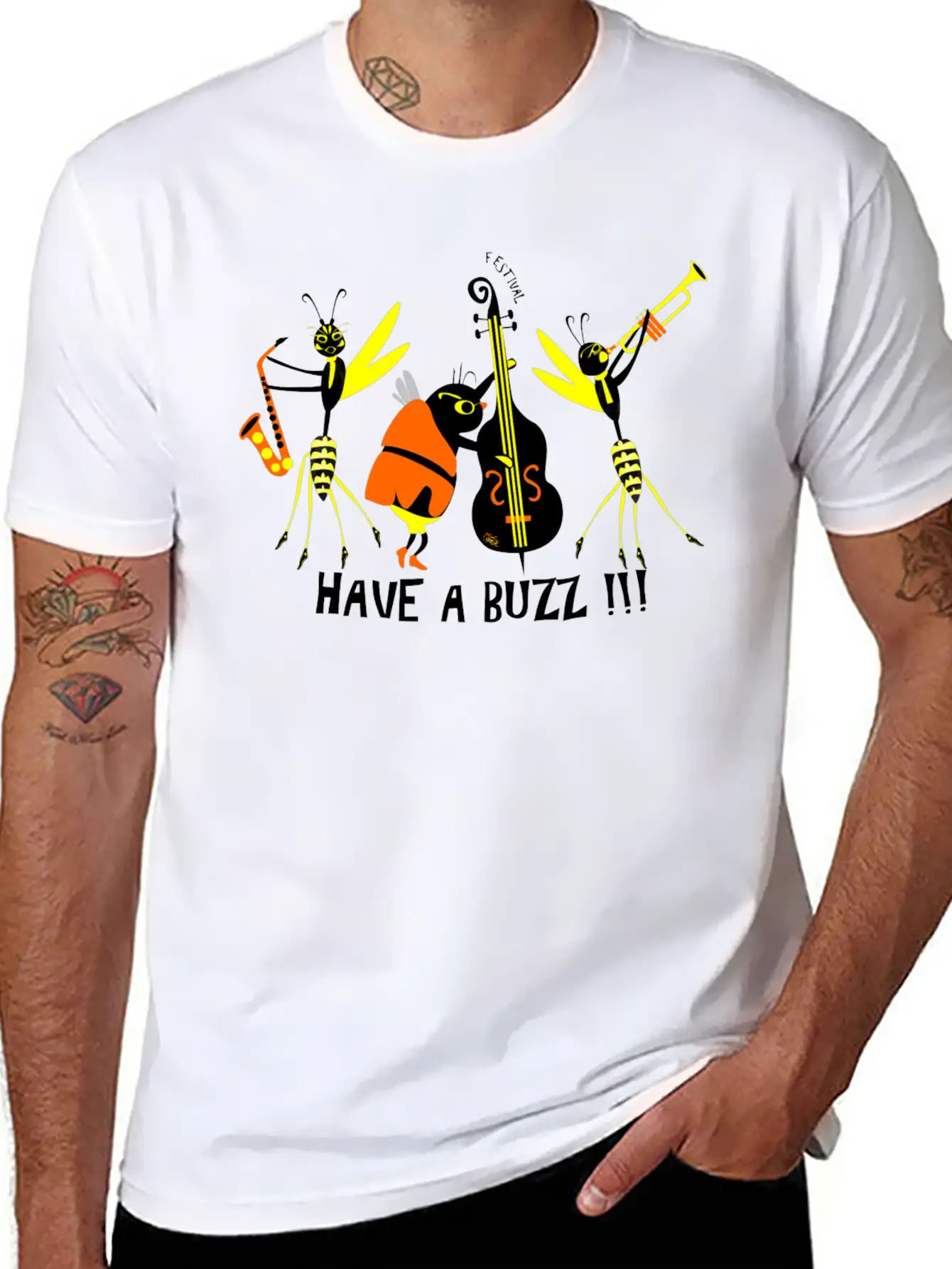 Festival 2017 Stylish Everyday T-Shirt – Unisex Basic Cotton Tee