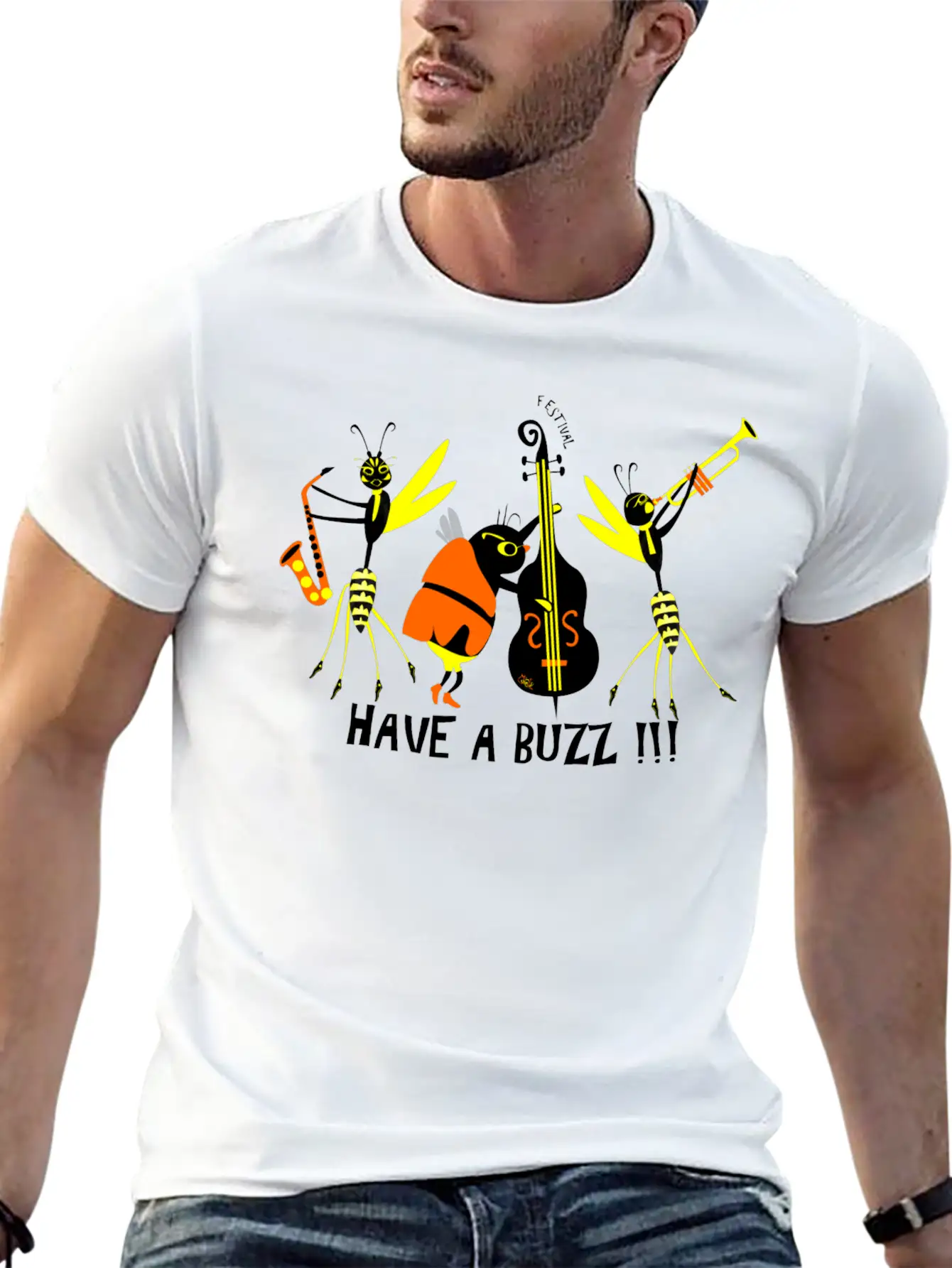 Festival 2017 Stylish Everyday T-Shirt – Unisex Basic Cotton Tee