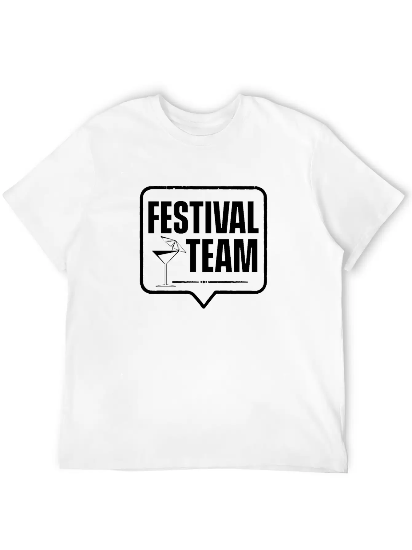 Festival Team Visitor Techno Rave Festivals Unisex Casual T-Shirt – Clean Design For Daily Comfort