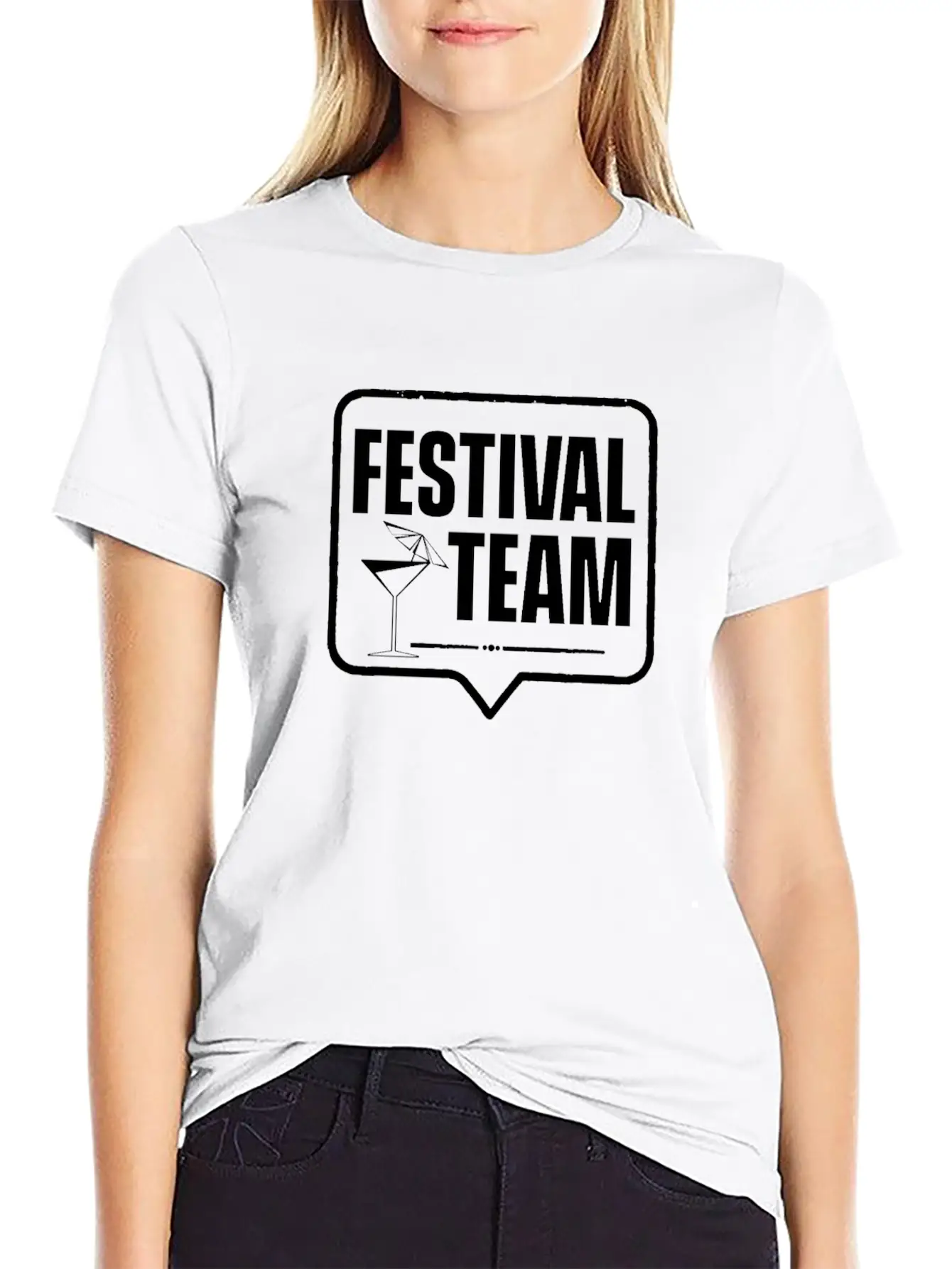 Festival Team Visitor Techno Rave Festivals Unisex Casual T-Shirt – Clean Design For Daily Comfort
