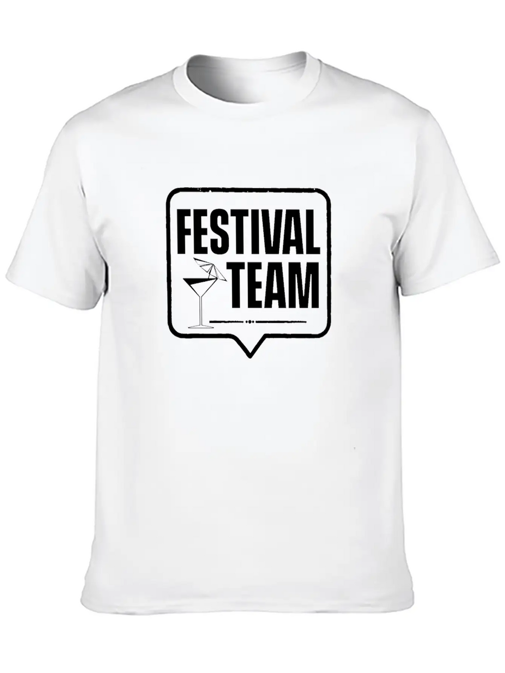 Festival Team Visitor Techno Rave Festivals Unisex Casual T-Shirt – Clean Design For Daily Comfort