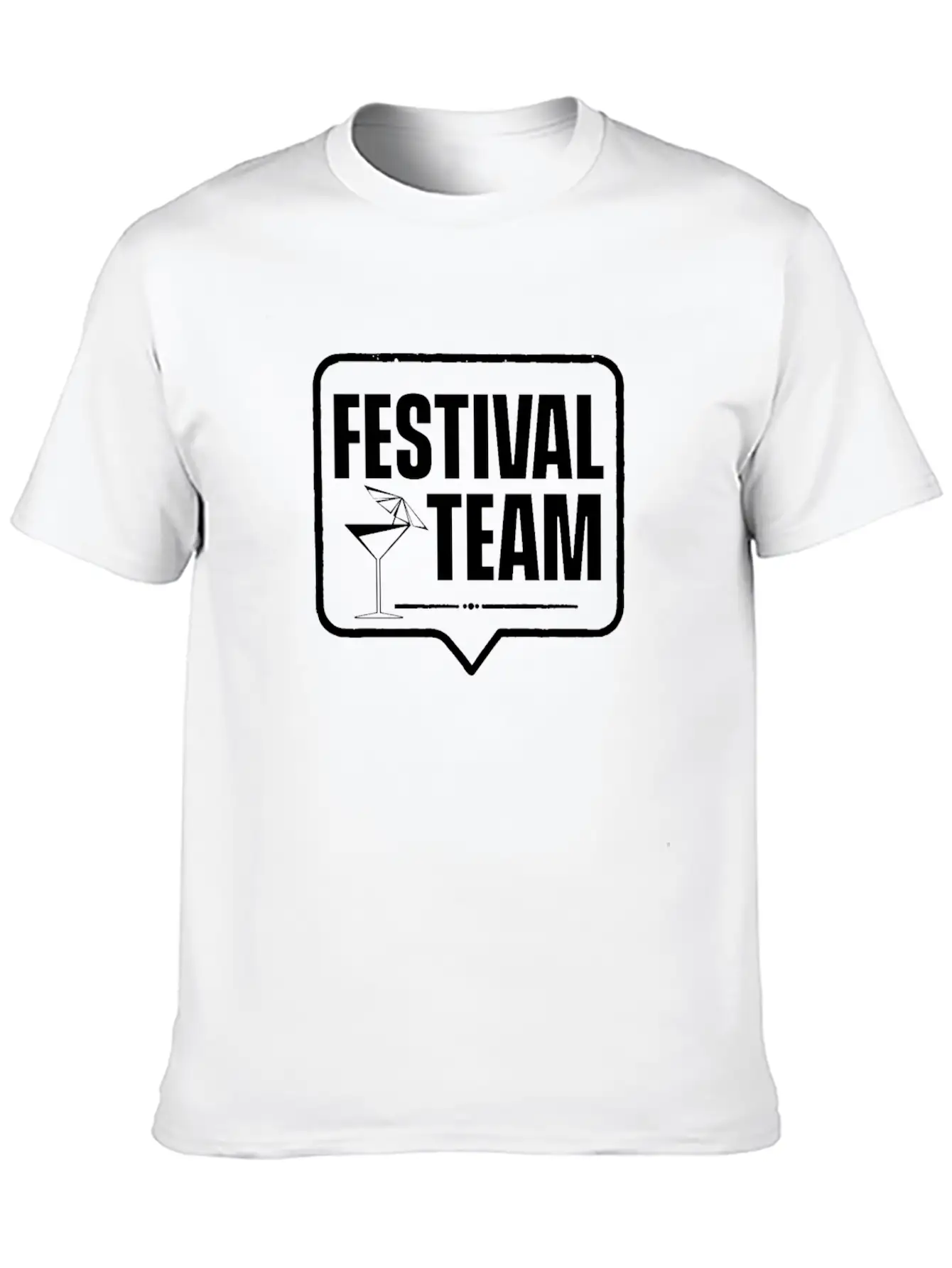 Festival Team Visitor Techno Rave Festivals Unisex Casual T-Shirt – Clean Design For Daily Comfort
