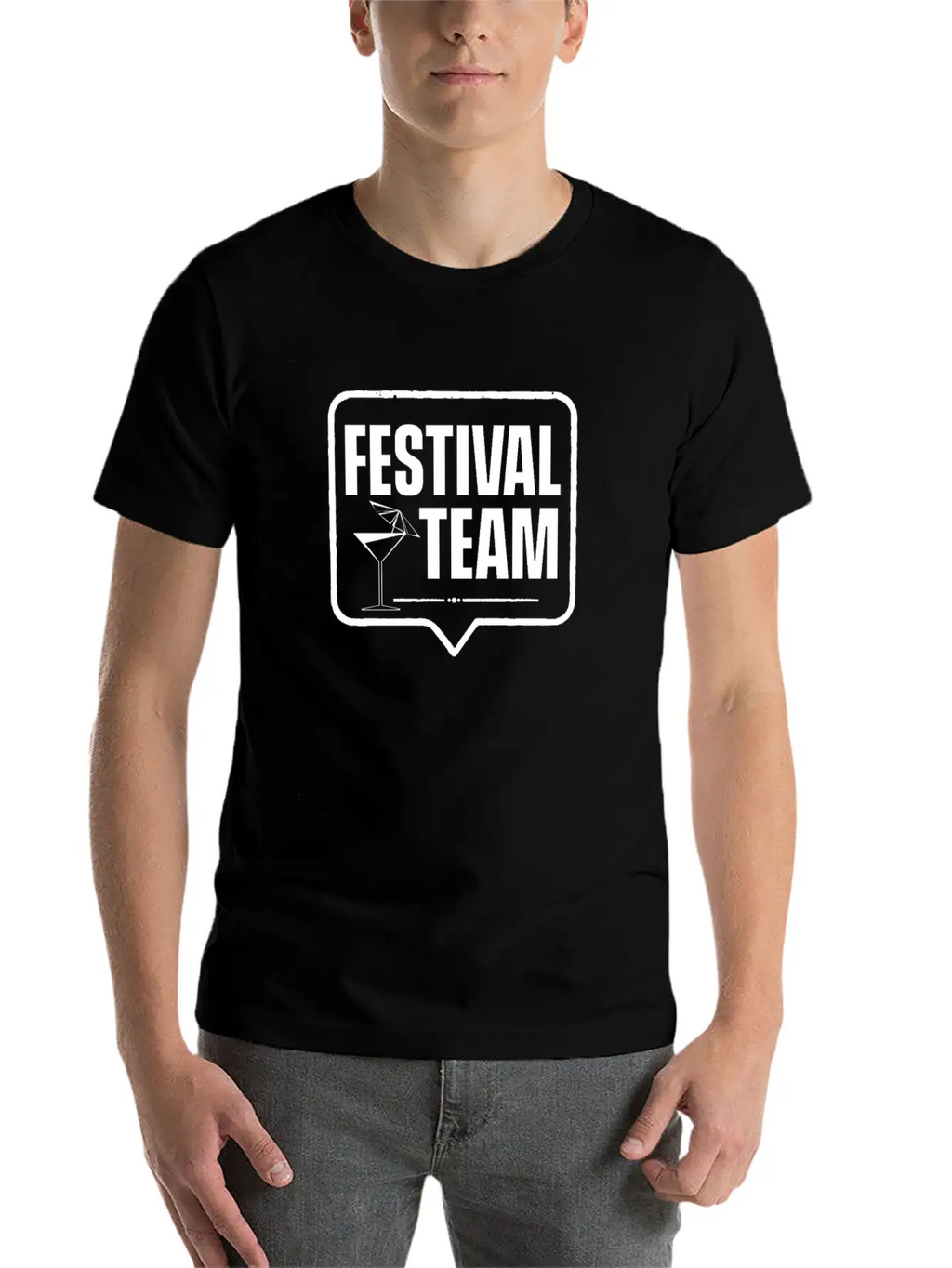 Festival Team Visitor Techno Rave Festivals Unisex Casual T-Shirt – Clean Design For Daily Comfort
