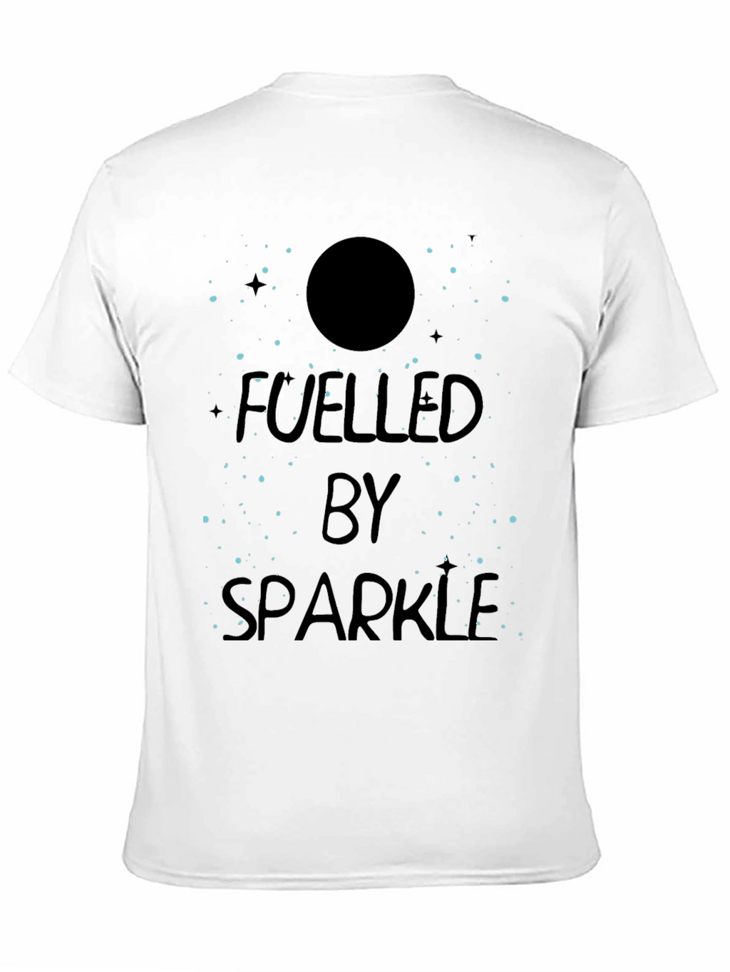 Fuelled By Sparkle Graphic T-Shirt