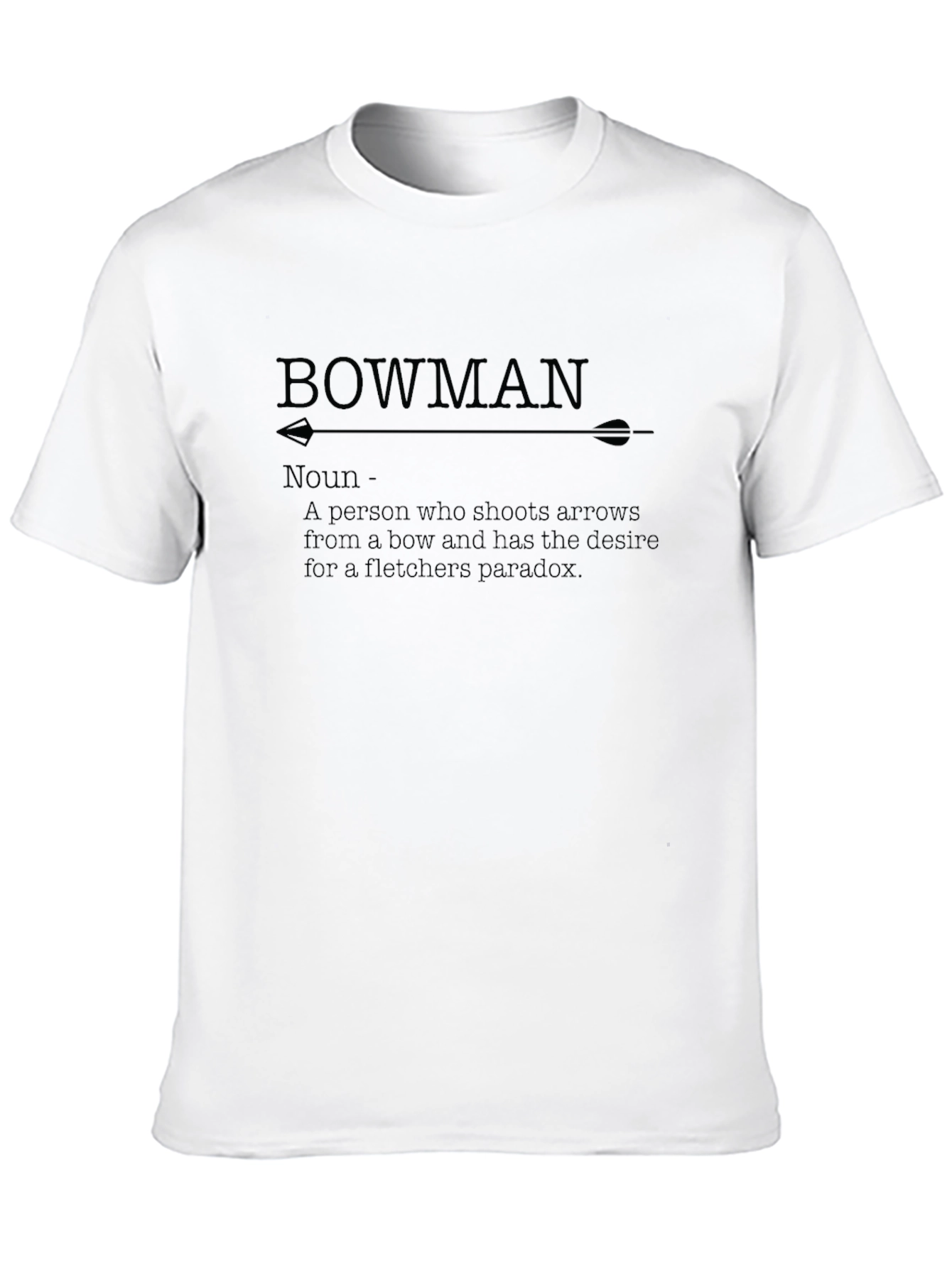 Bowman Definition T-Shirt Archery Gift Tee