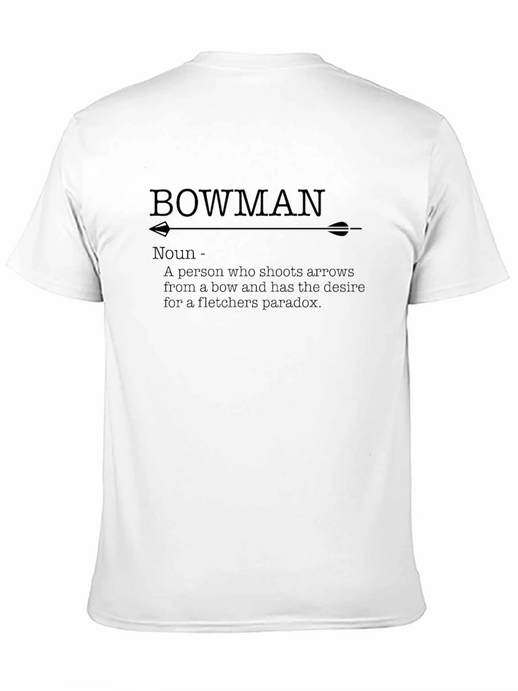 Bowman Definition T-Shirt Archery Gift Tee