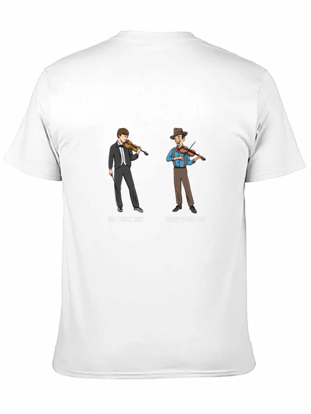 Fiddle Bluegrass Musician Design For Bluegrass Unisex Casual T-Shirt – Clean Design For Daily Comfort