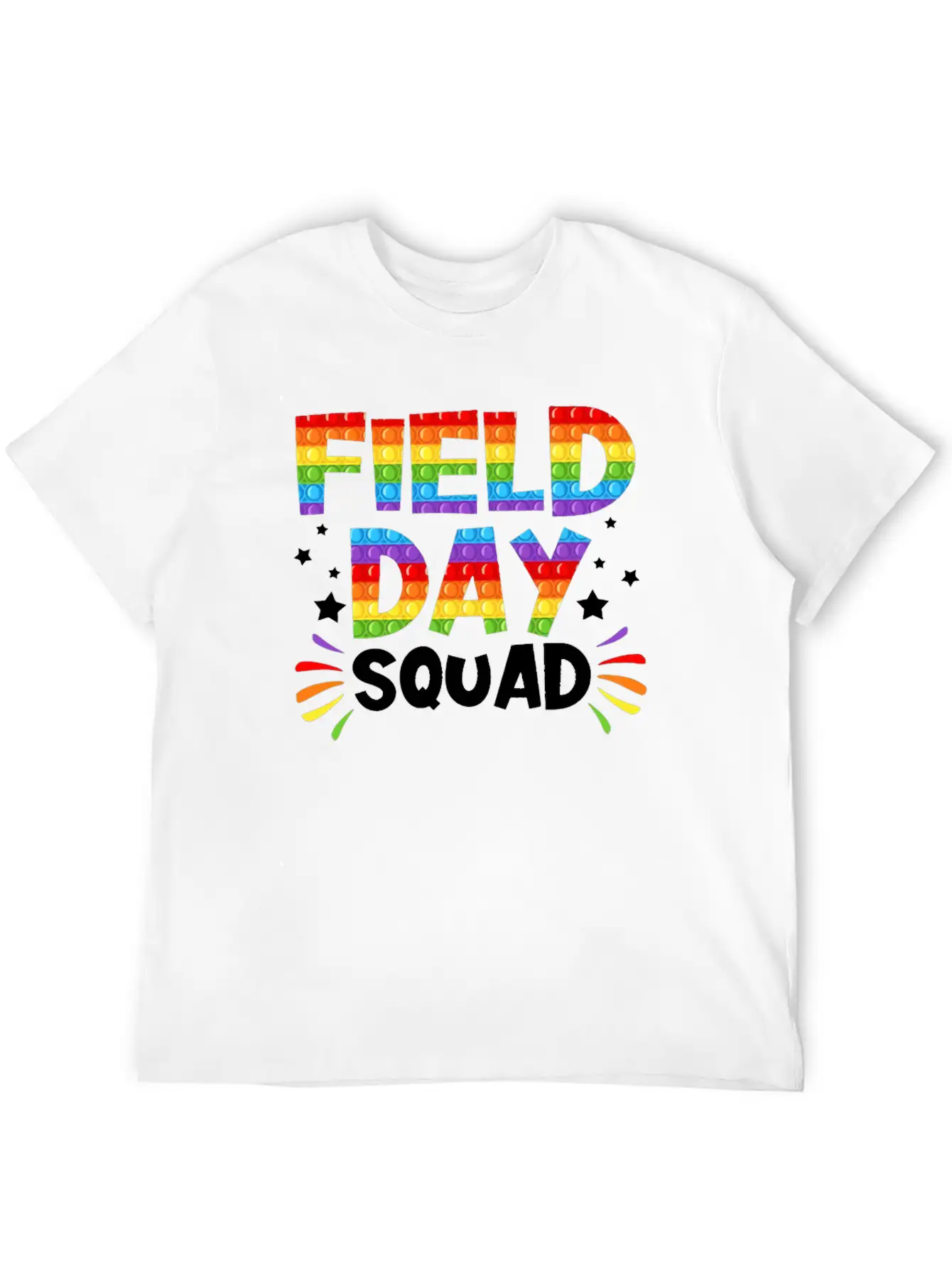 FIELD DAY SQUAD Unisex Short Sleeve Soft Cotton T-Shirt – Casual Everyday Wear