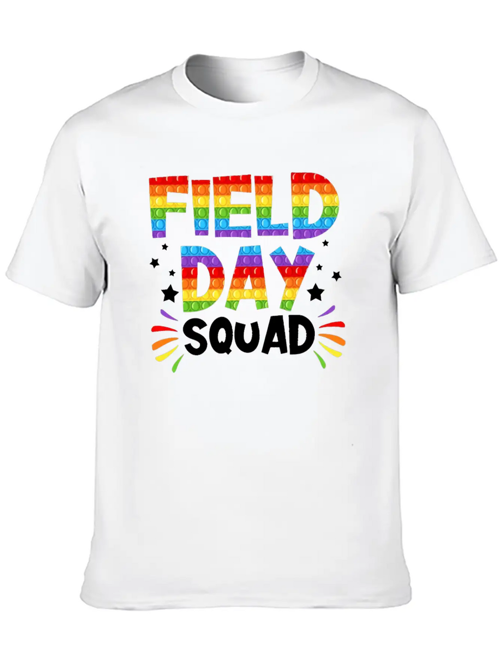 FIELD DAY SQUAD Unisex Short Sleeve Soft Cotton T-Shirt – Casual Everyday Wear