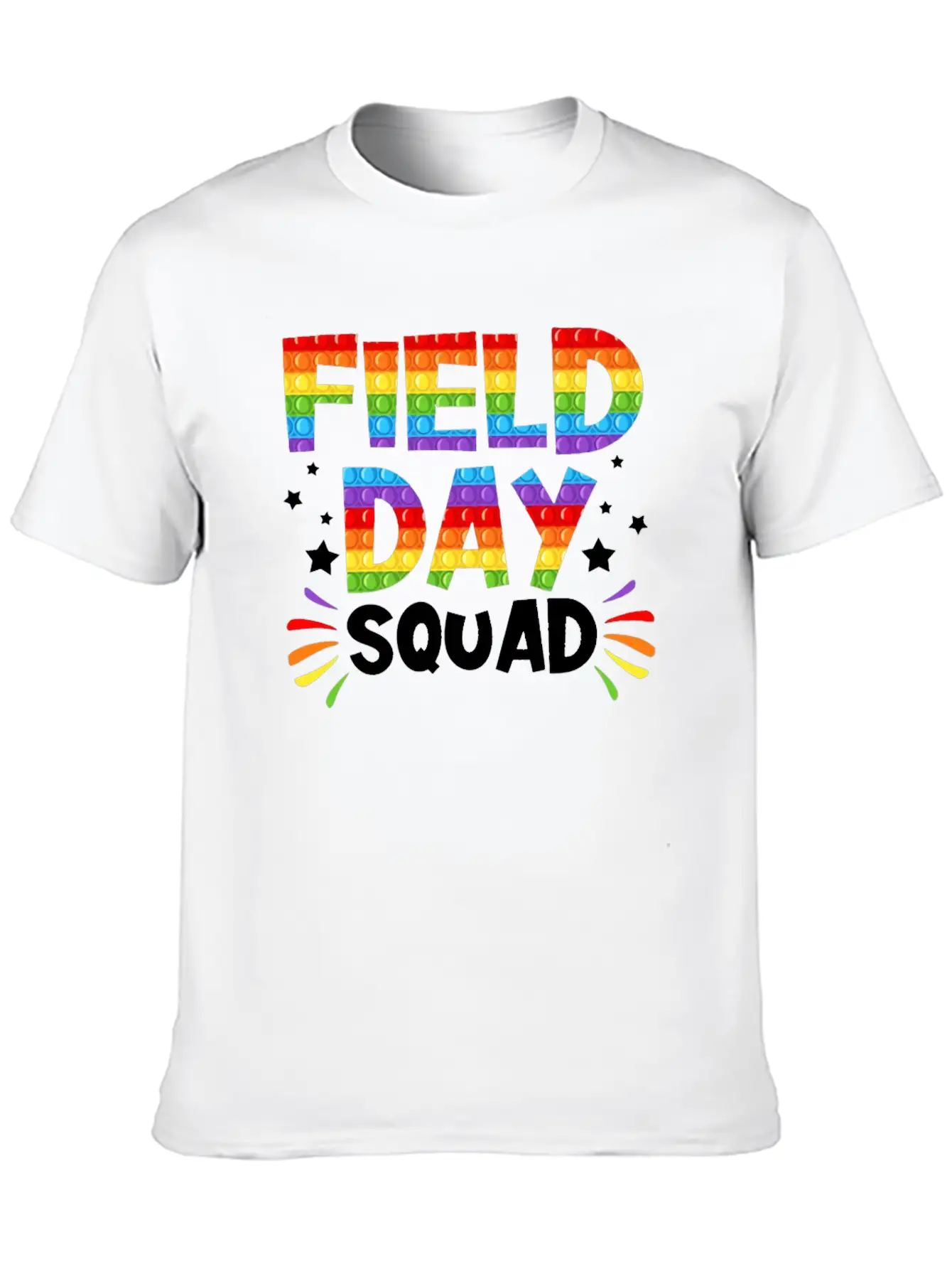 FIELD DAY SQUAD Unisex Short Sleeve Soft Cotton T-Shirt – Casual Everyday Wear
