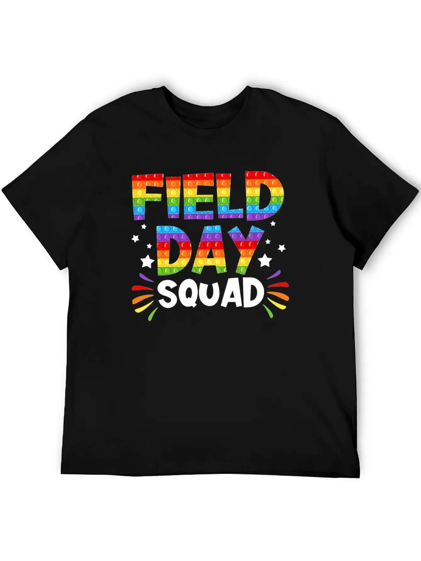 FIELD DAY SQUAD Unisex Short Sleeve Soft Cotton T-Shirt – Casual Everyday Wear