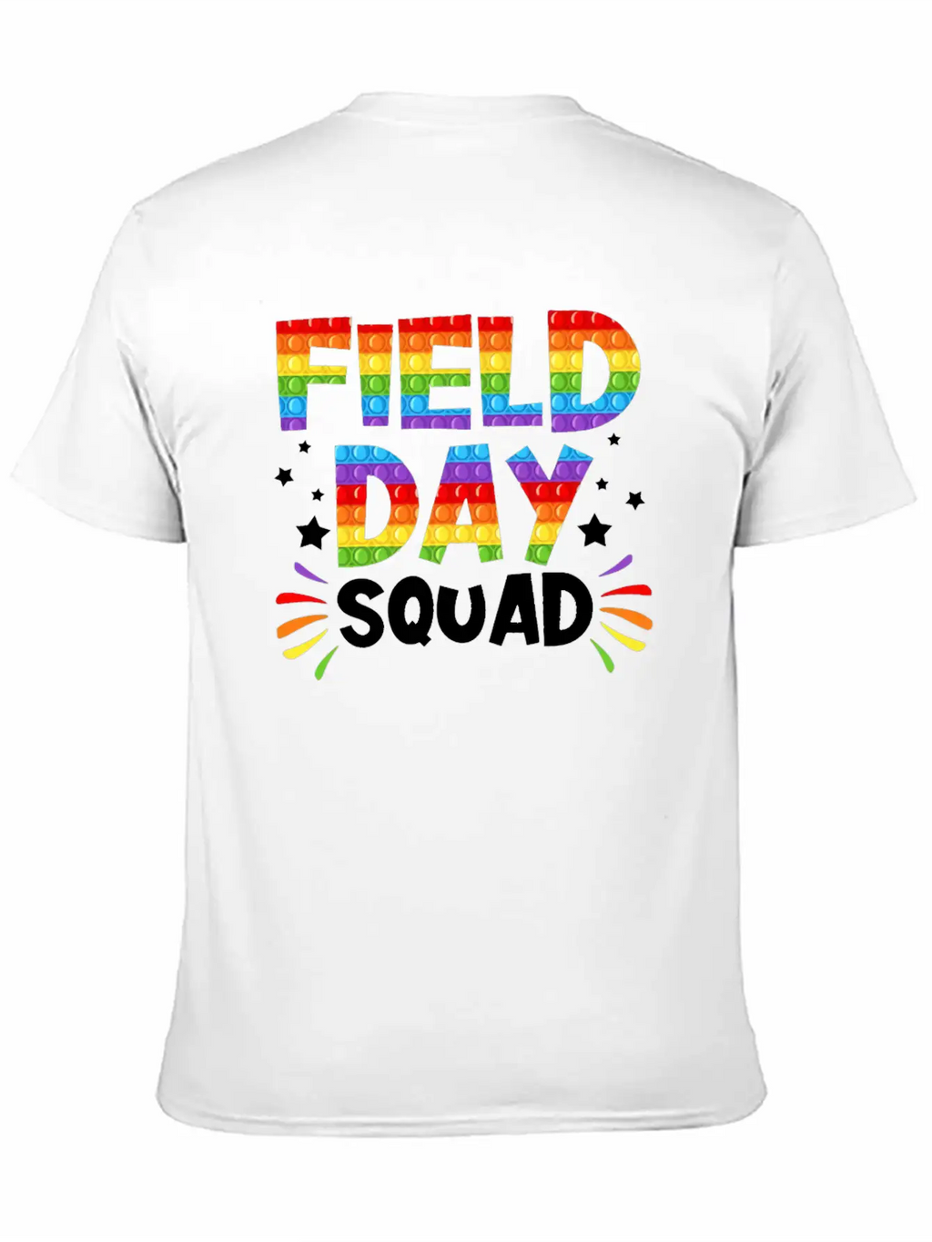 FIELD DAY SQUAD Unisex Short Sleeve Soft Cotton T-Shirt – Casual Everyday Wear