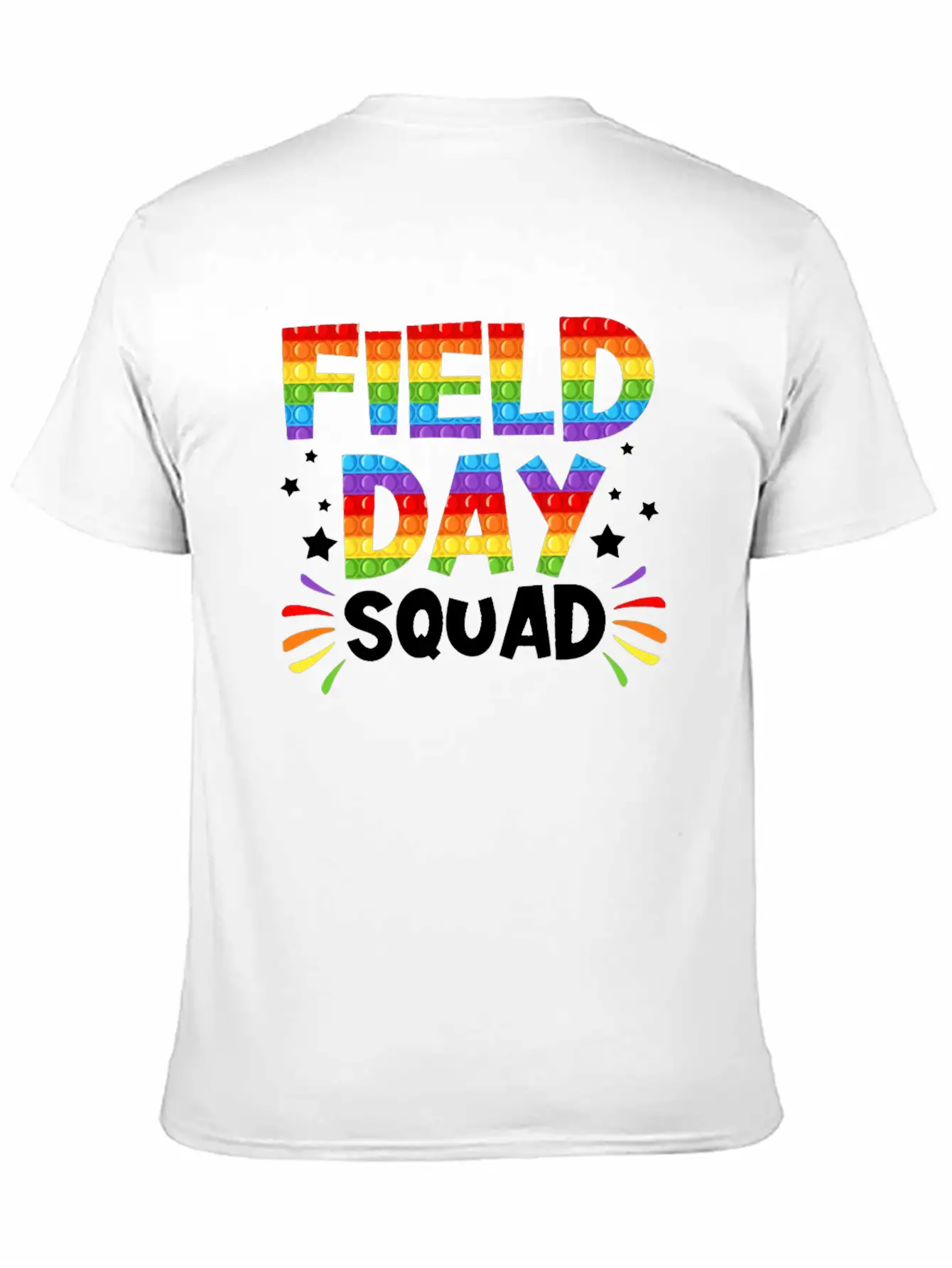 FIELD DAY SQUAD Unisex Short Sleeve Soft Cotton T-Shirt – Casual Everyday Wear