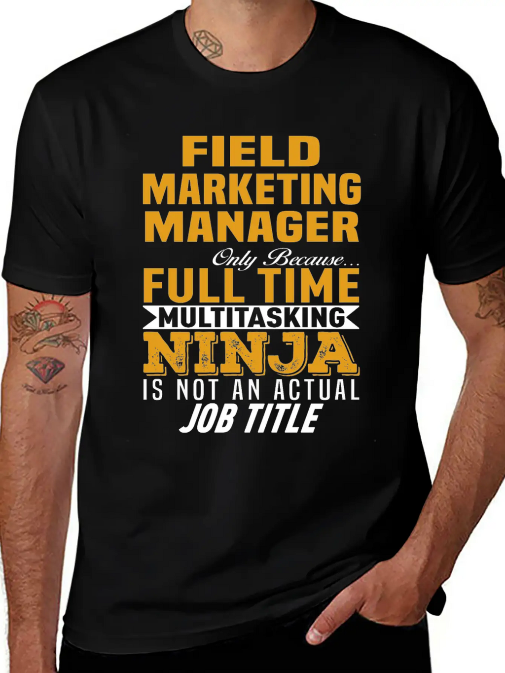 Field Marketing Manager Unisex Casual T-Shirt – Clean Design For Daily Comfort