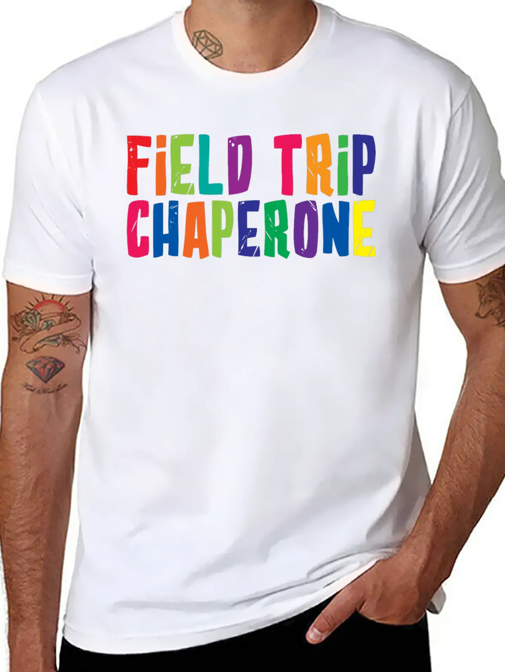 Field Trip Chaperone 2 Unisex Casual T-Shirt – Clean Design For Daily Comfort