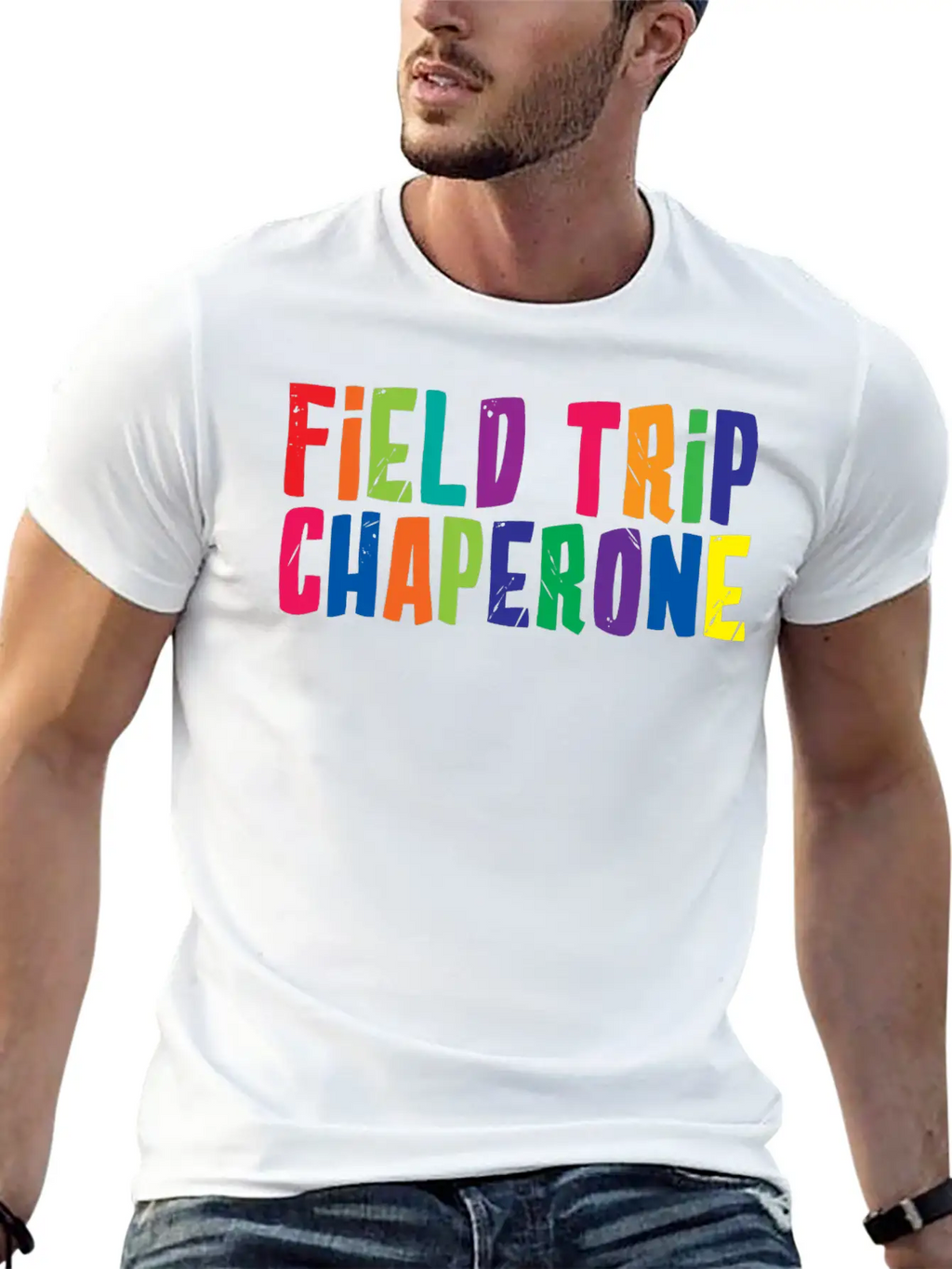 Field Trip Chaperone 2 Unisex Casual T-Shirt – Clean Design For Daily Comfort