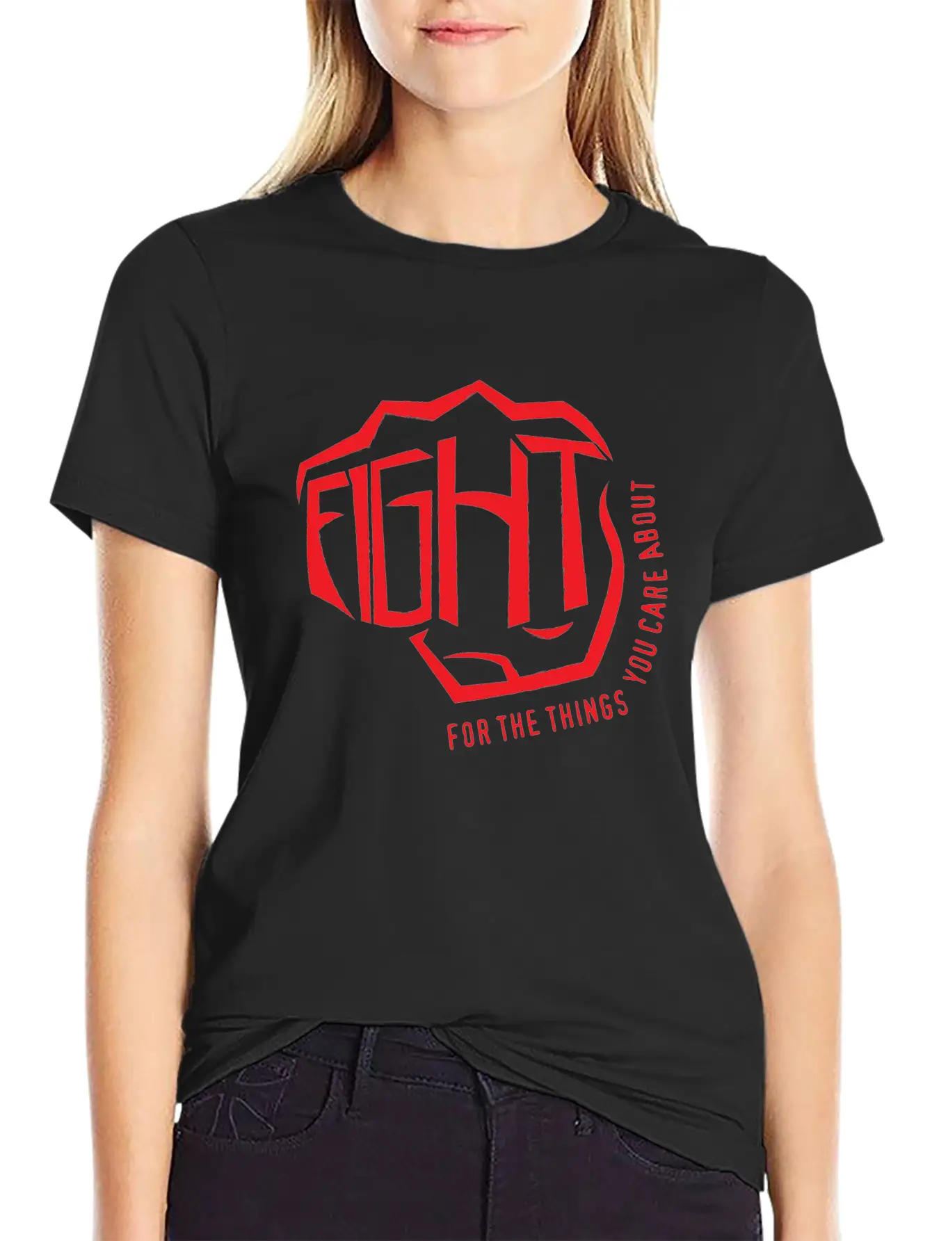 Fight Breathable Soft Cotton T-Shirt – Timeless Casual Look