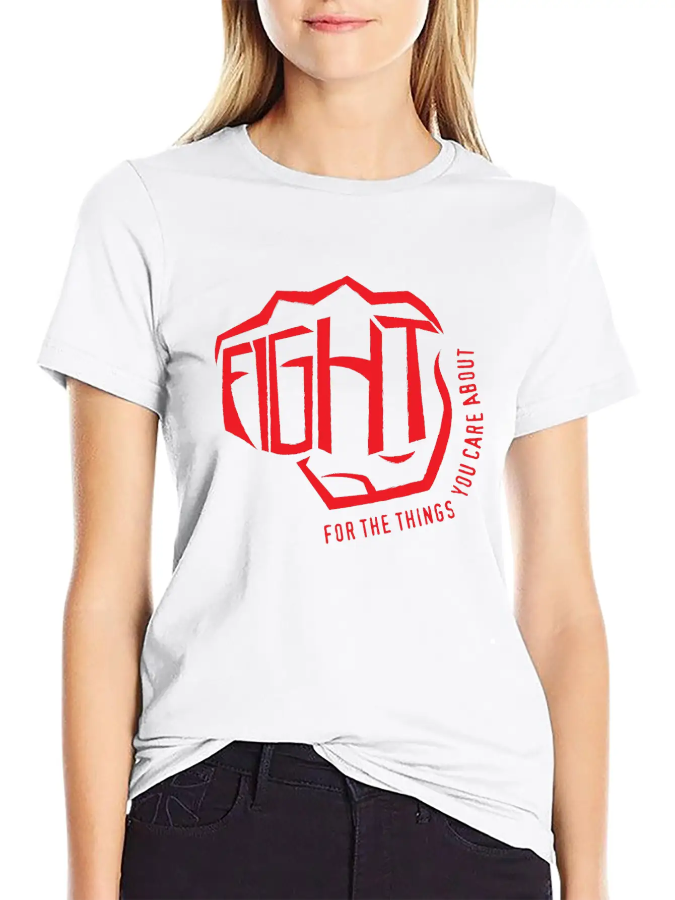 Fight Breathable Soft Cotton T-Shirt – Timeless Casual Look